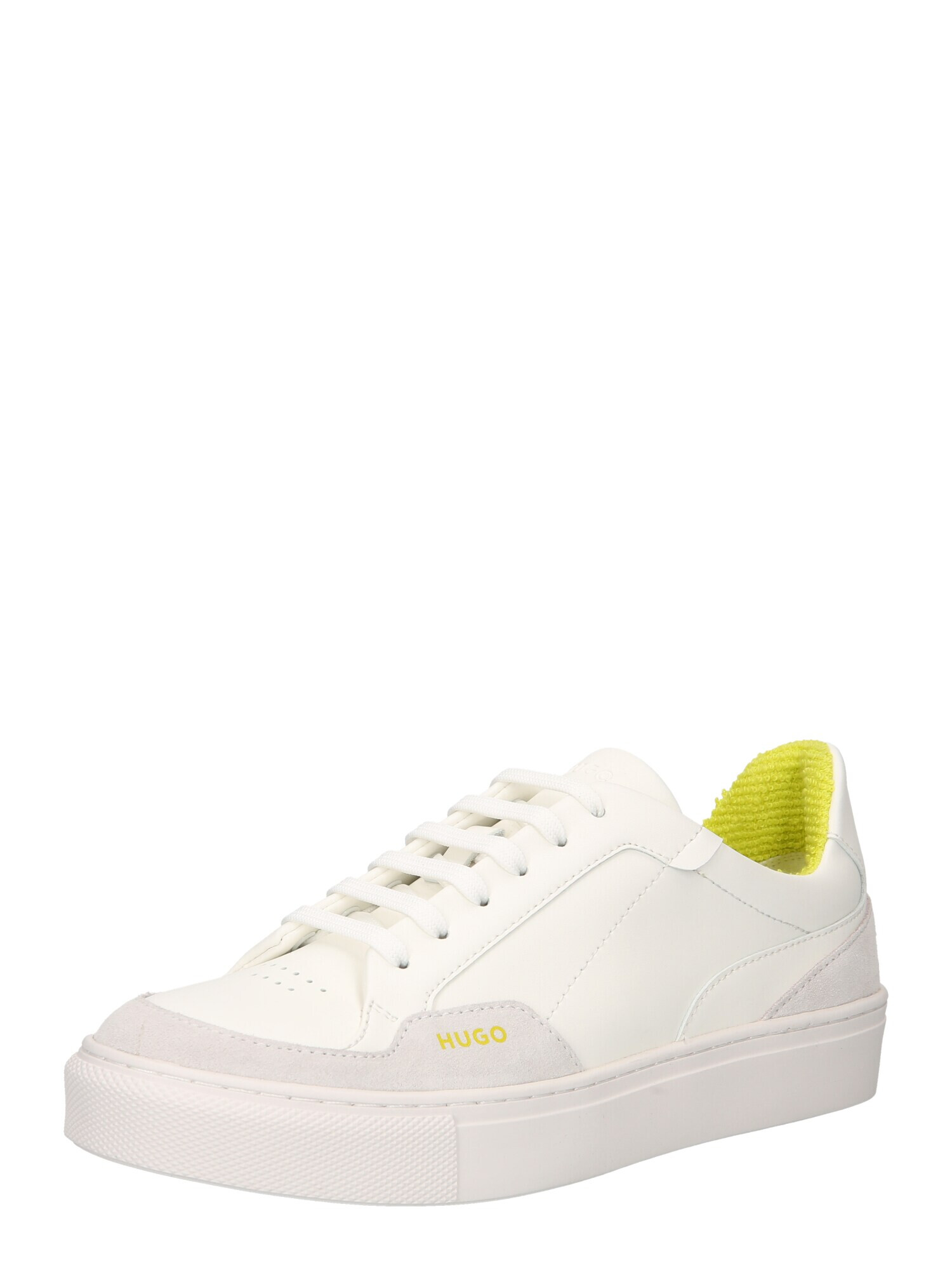 HUGO Sneaker low 'Hannah' galben citron / alb / alb murdar - Pled.ro