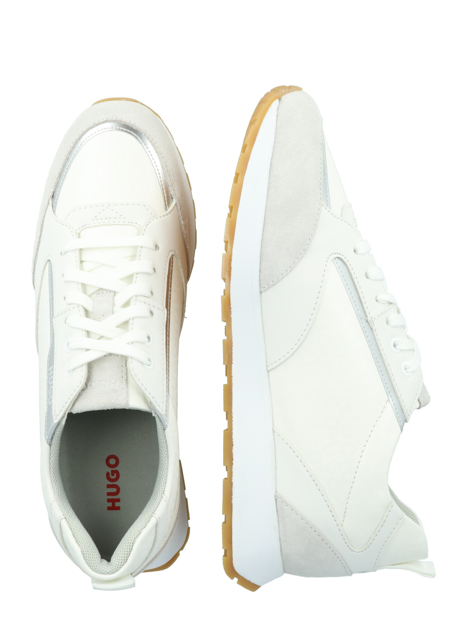 HUGO Sneaker low 'Icelin' albastru deschis / gri deschis / alb - Pled.ro