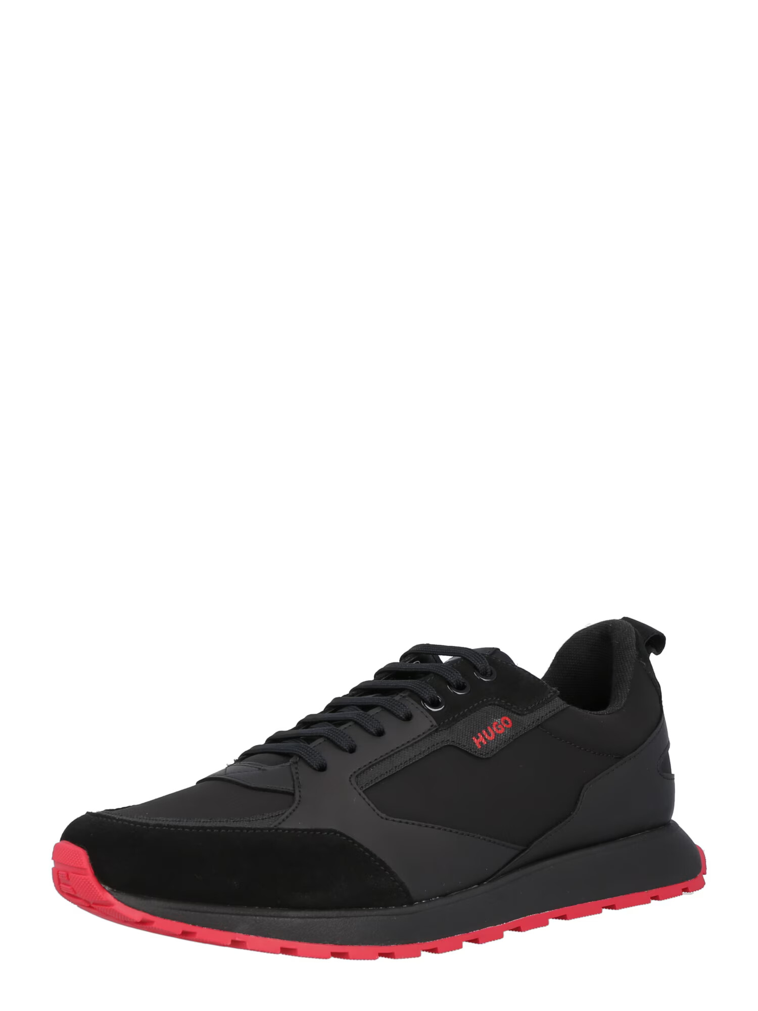 HUGO Sneaker low 'Icelin' roșu / negru - Pled.ro