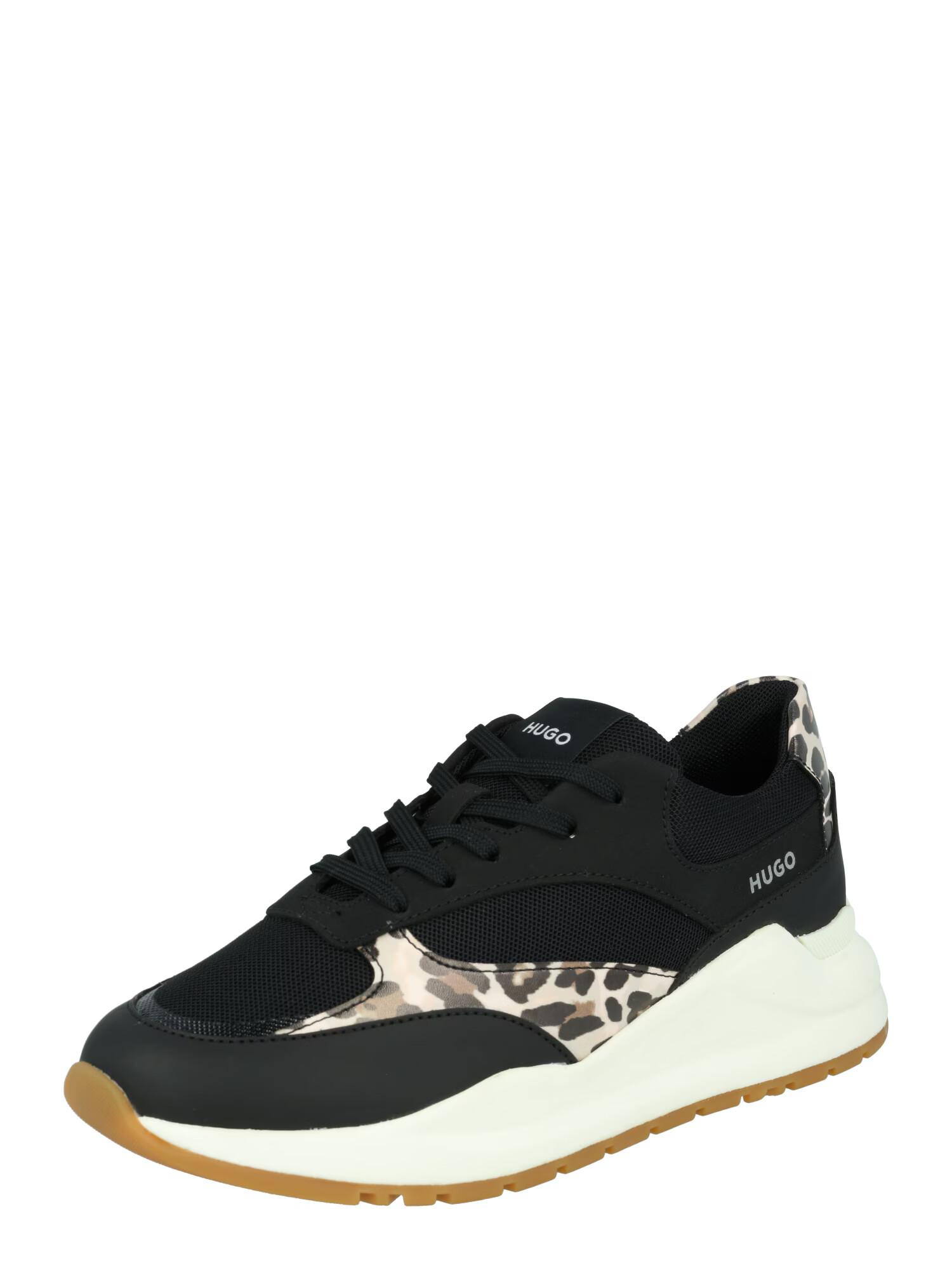 HUGO Sneaker low 'Joyce' bej / maro / negru - Pled.ro