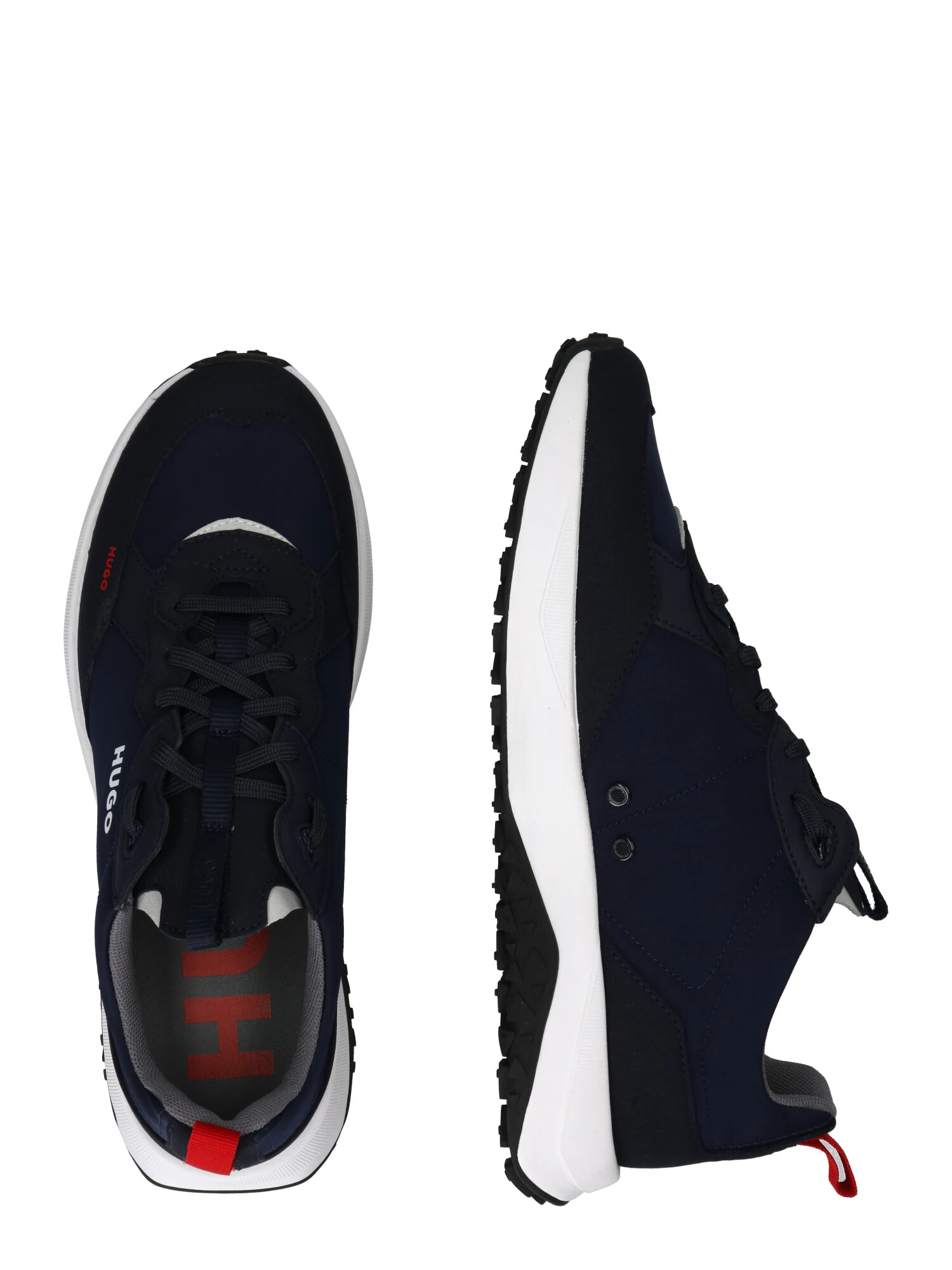 HUGO Sneaker low 'Kane' albastru noapte / alb - Pled.ro