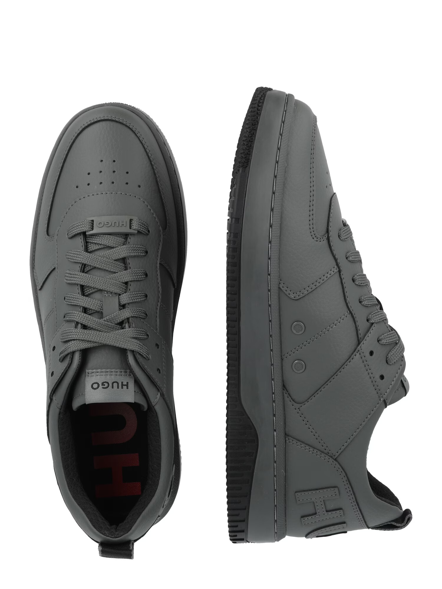 HUGO Sneaker low 'Kilian' gri închis / negru - Pled.ro