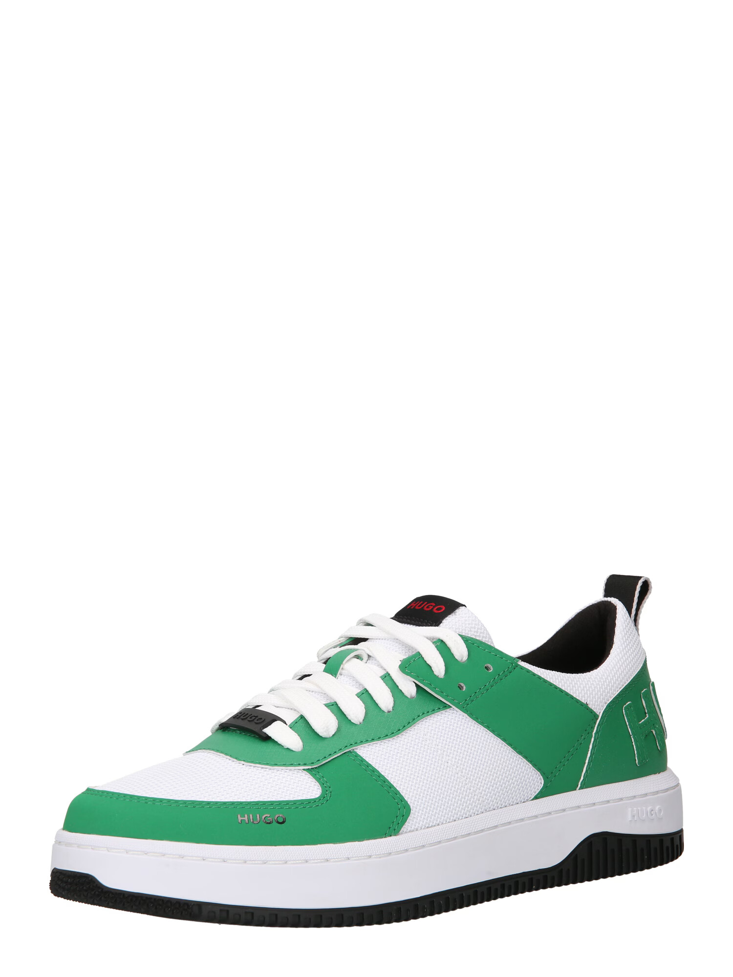 HUGO Sneaker low 'Kilian' verde / alb - Pled.ro