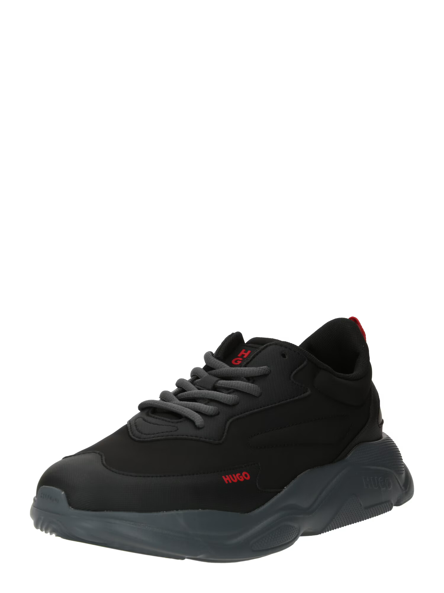 HUGO Red Sneaker low 'Leon' gri metalic - Pled.ro