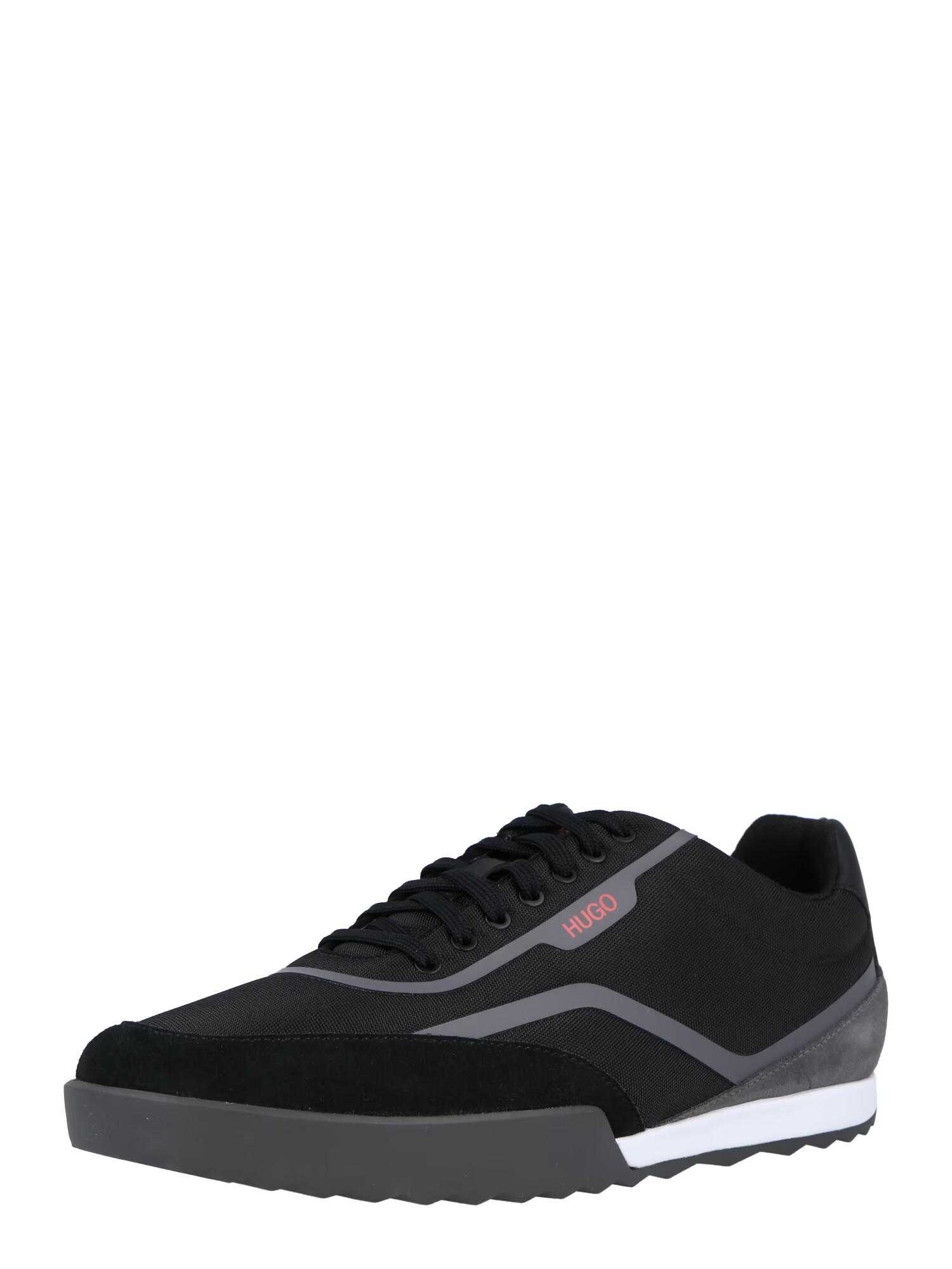 HUGO Sneaker low 'Matrix' gri / negru - Pled.ro