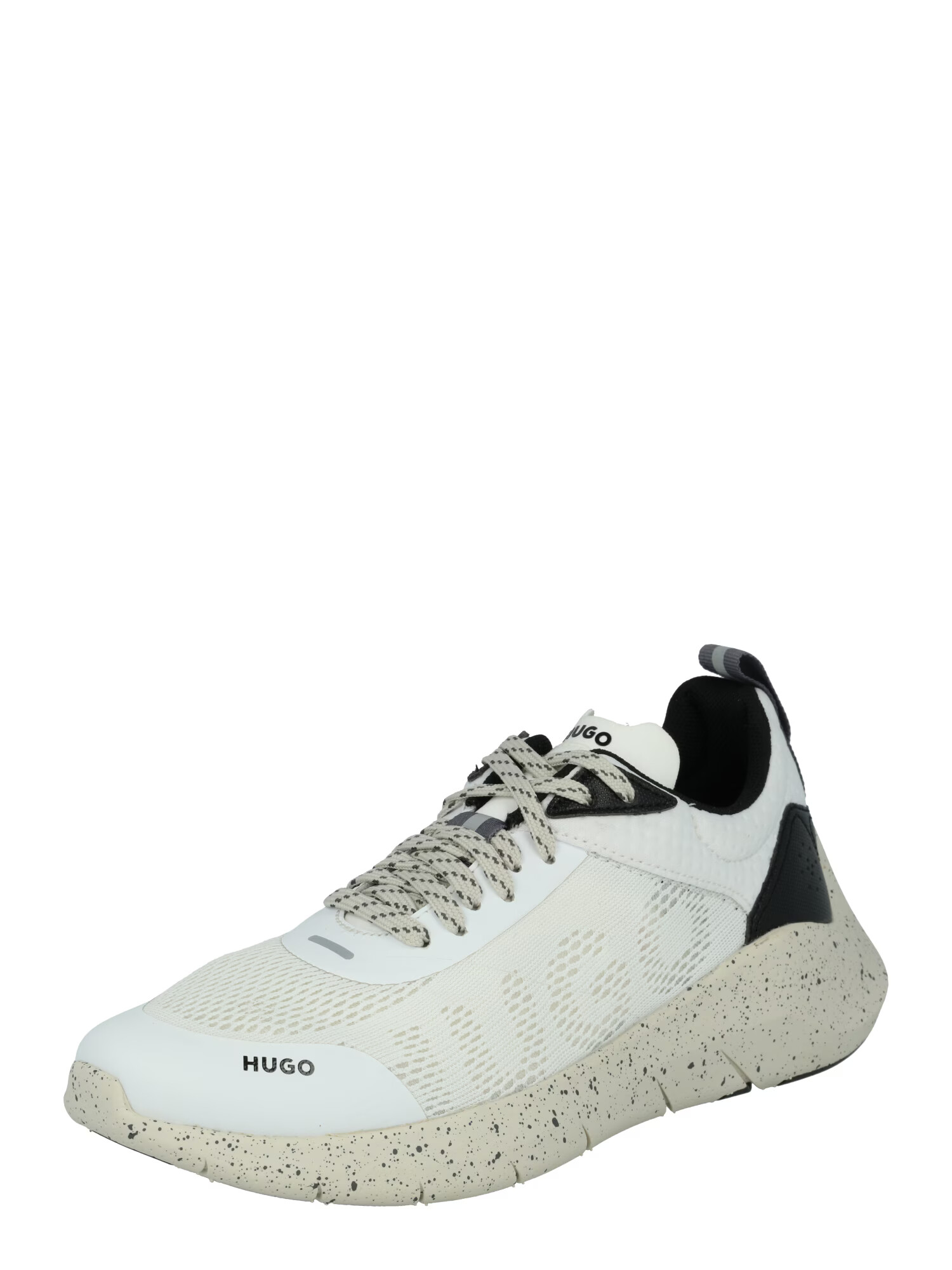 HUGO Sneaker low 'Wayne Runn' negru / alb - Pled.ro