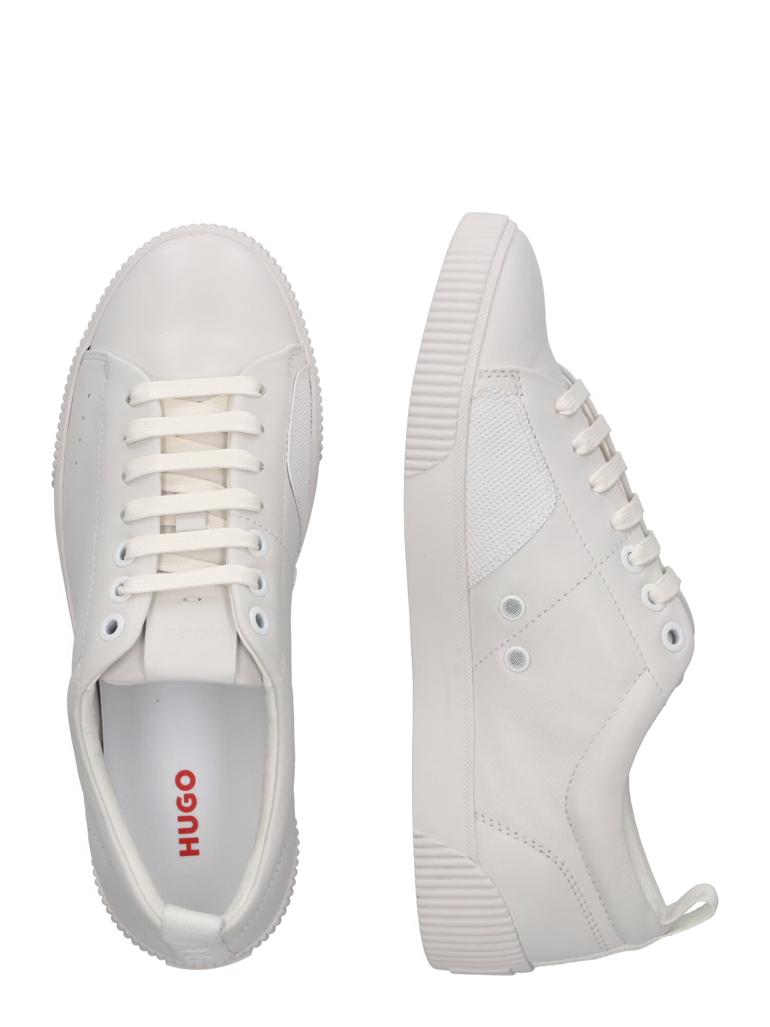 HUGO Sneaker low 'Zero' alb natural - Pled.ro