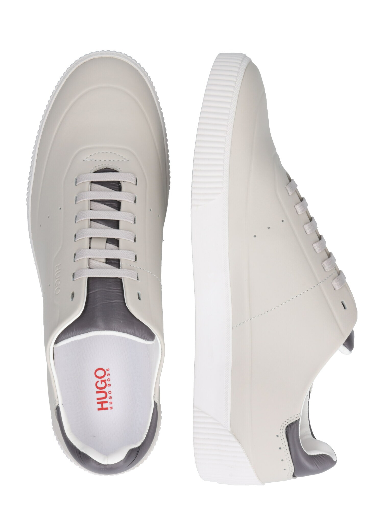 HUGO Sneaker low 'Zero Tenn' gri închis / alb murdar - Pled.ro