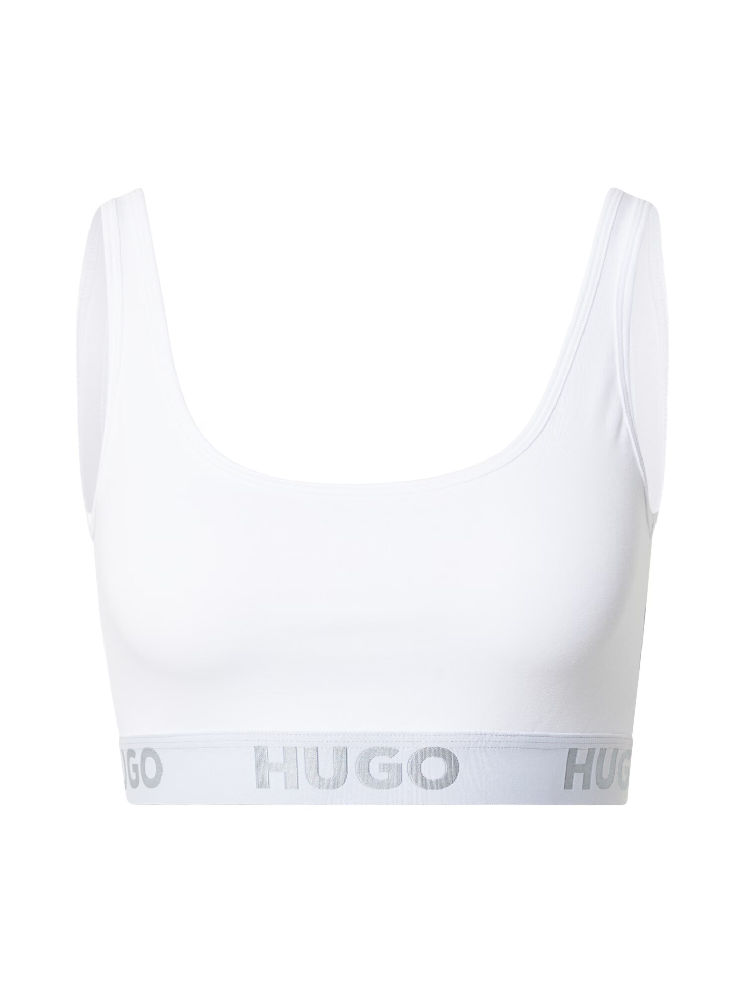 HUGO Red Sutien argintiu / alb murdar - Pled.ro