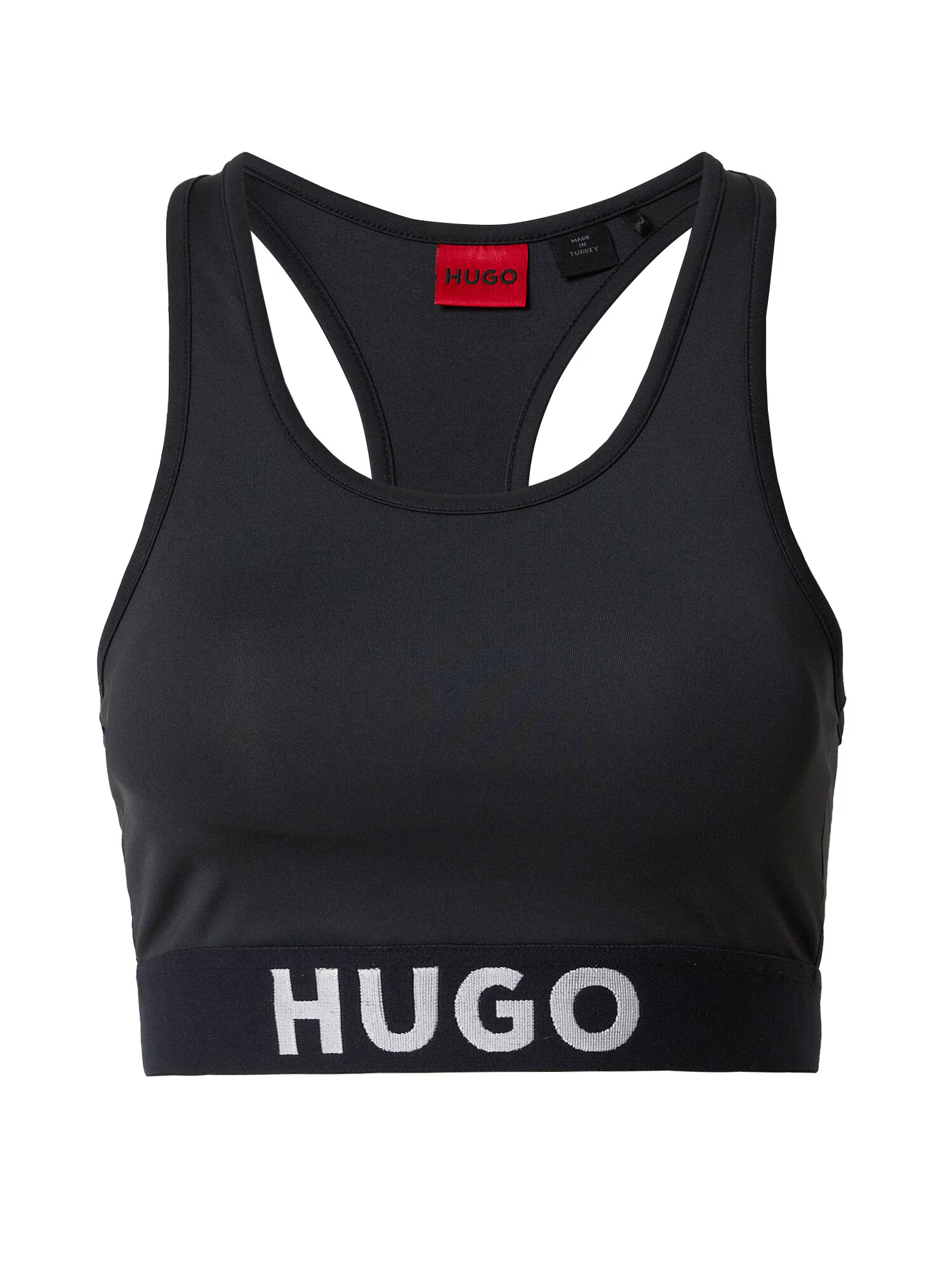 HUGO Red Sutien negru / alb - Pled.ro