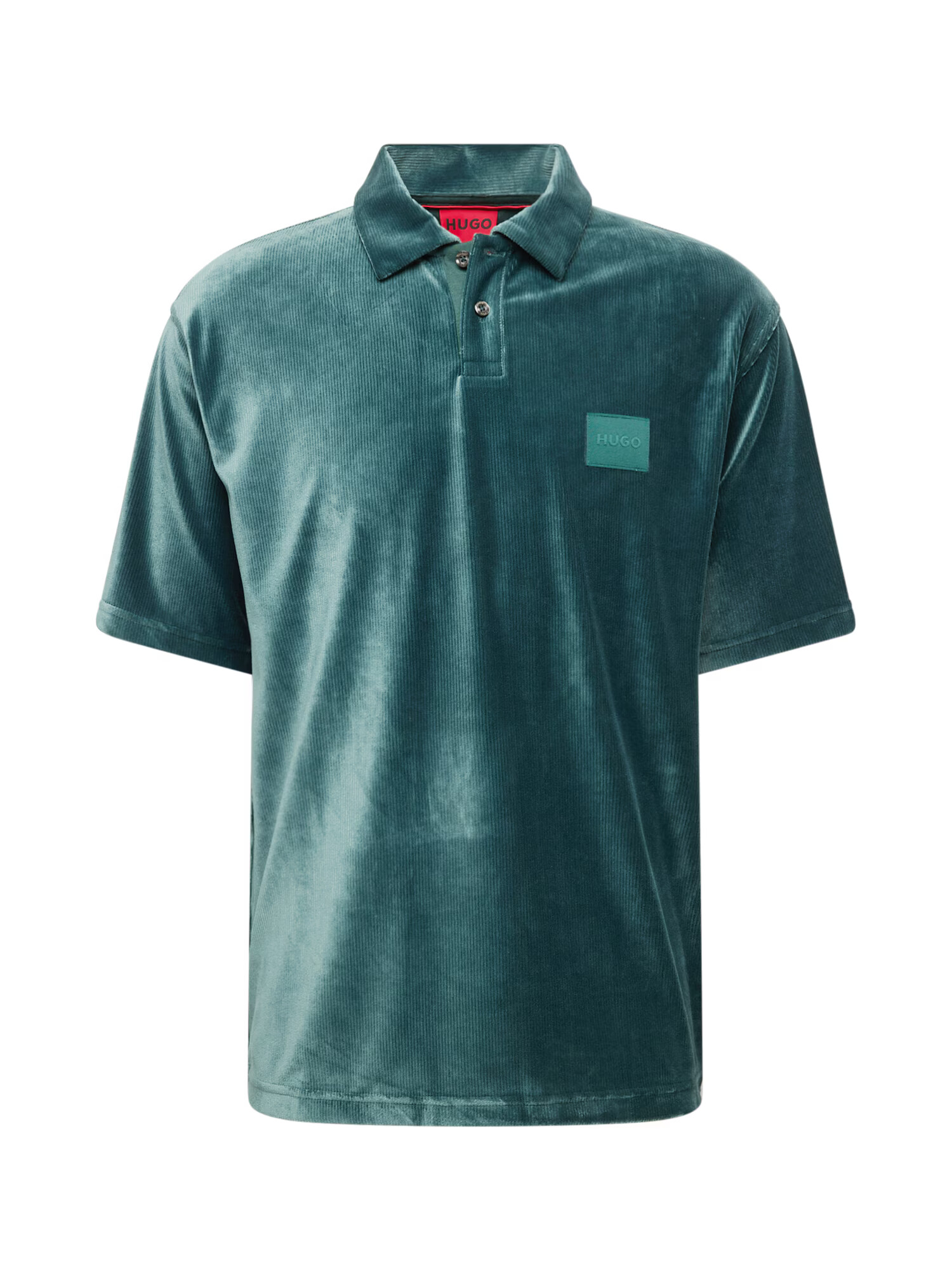 HUGO Tricou 'Damtolo' verde petrol - Pled.ro