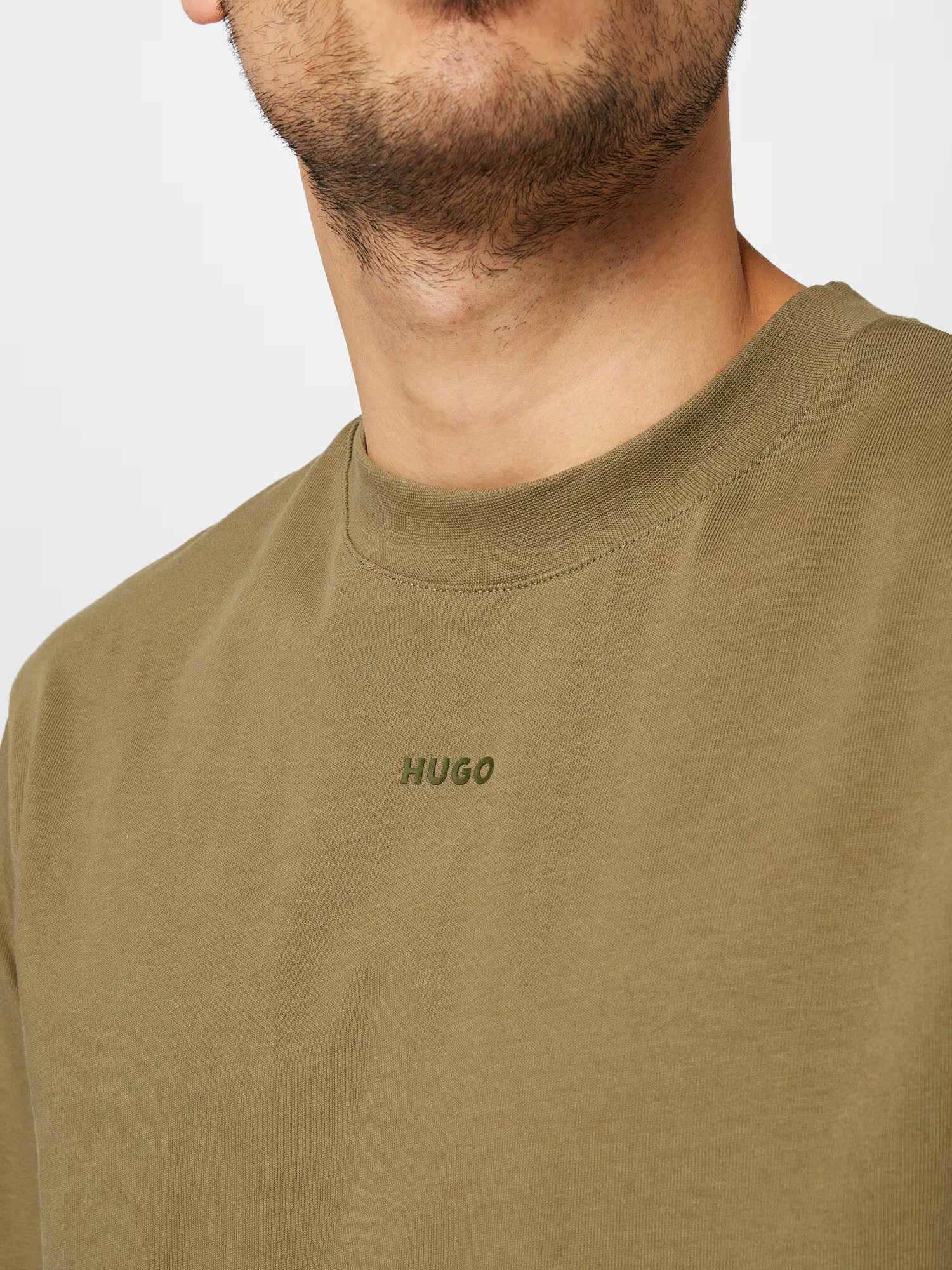 HUGO Tricou 'Dapolino' oliv - Pled.ro