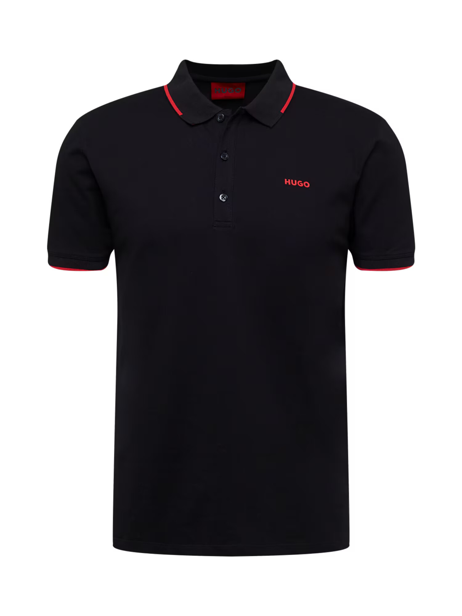 HUGO Red Tricou 'Dinoso' roși aprins / negru - Pled.ro