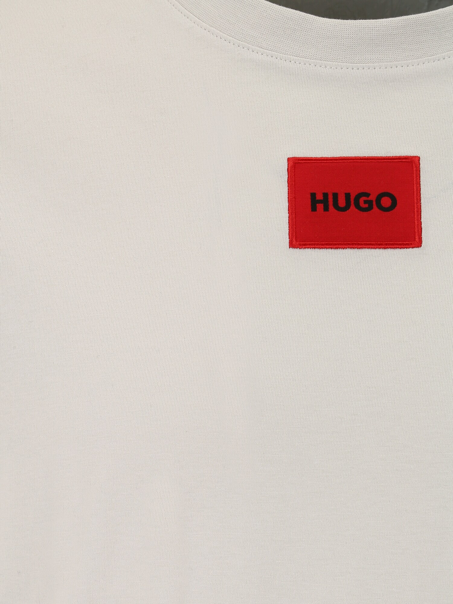 HUGO Tricou 'Diragolino' gri deschis / roșu / negru - Pled.ro