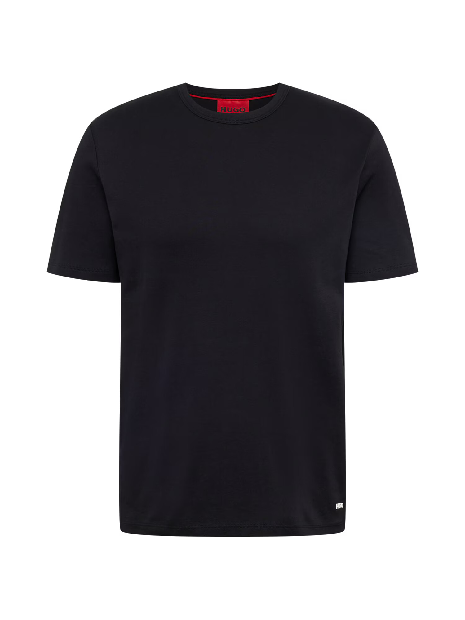 HUGO Red Tricou 'Dozy' negru / alb - Pled.ro