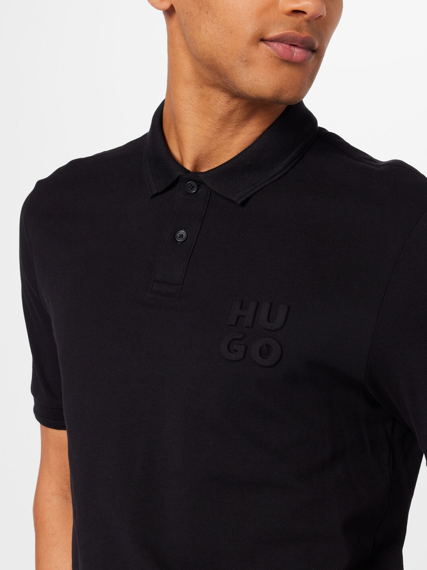 HUGO Tricou 'Drouts' negru - Pled.ro