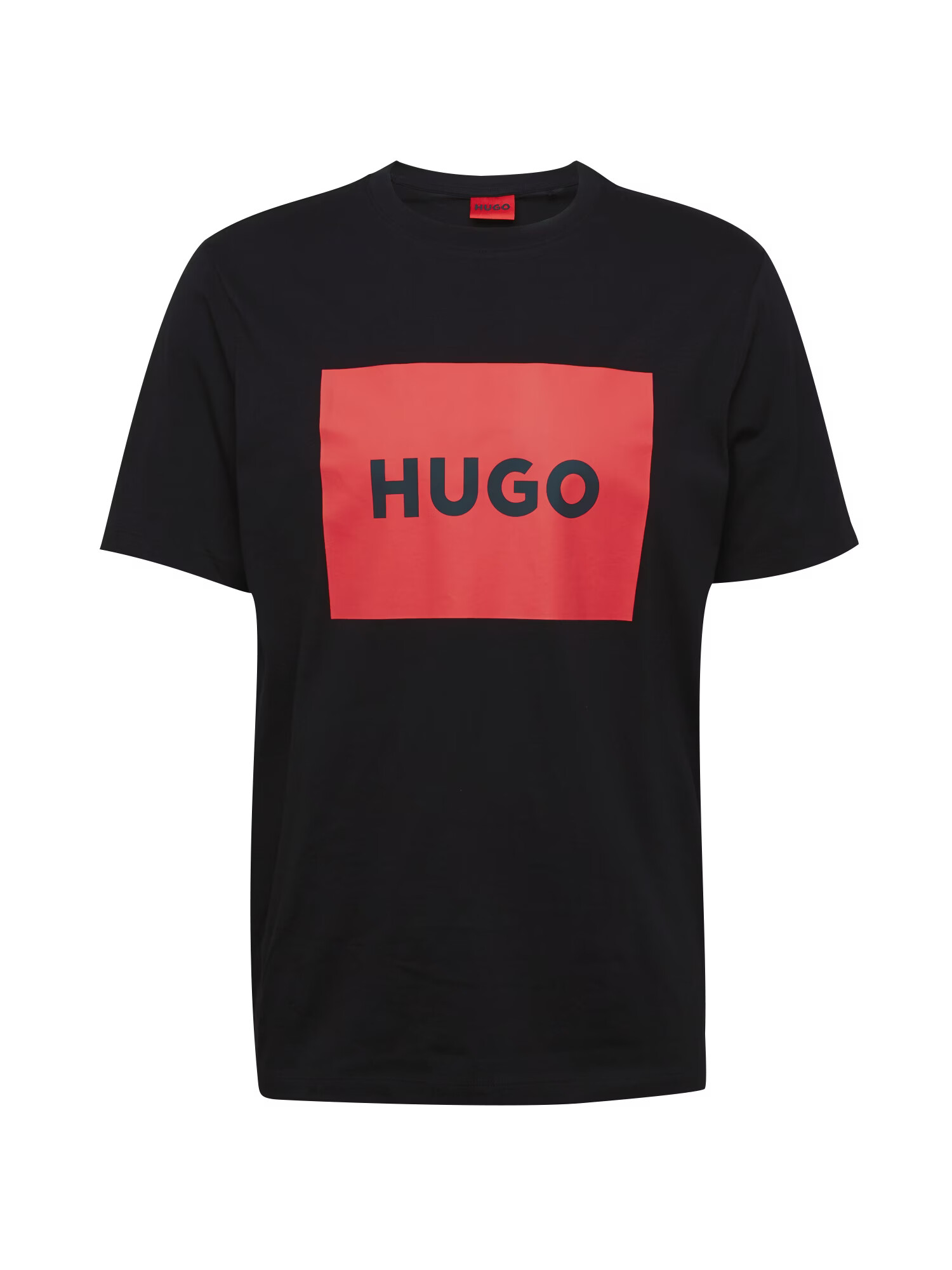 HUGO Red Tricou 'Dulive' roșu deschis / negru - Pled.ro