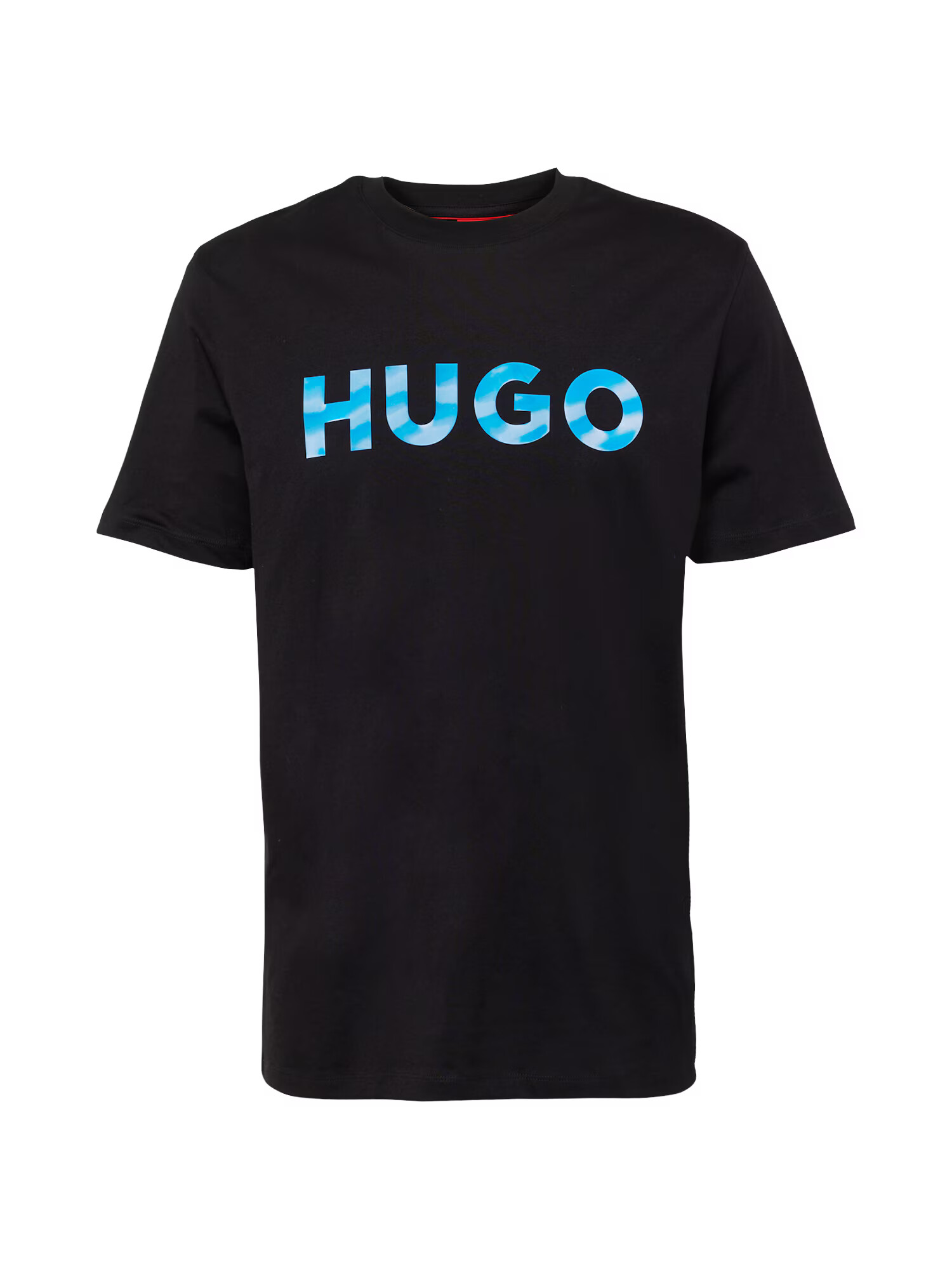 HUGO Tricou 'Dulivio' albastru deschis / negru - Pled.ro