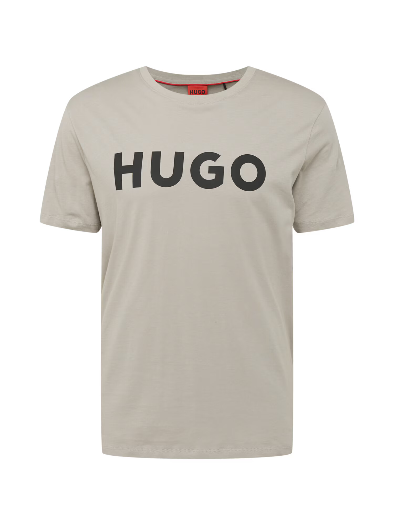 HUGO Tricou 'Dulivio' bej deschis / negru - Pled.ro