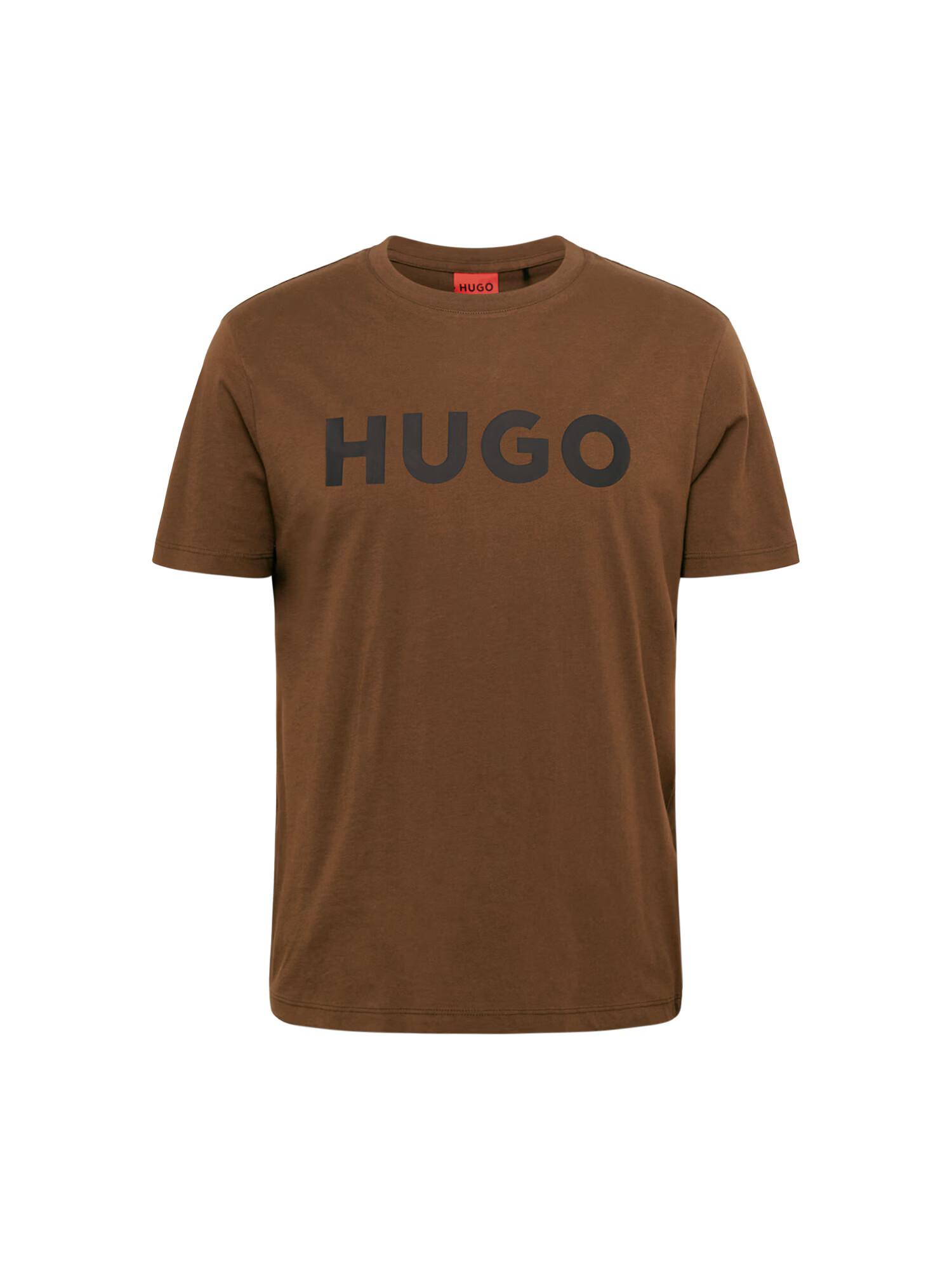 HUGO Tricou 'Dulivio' maro / negru - Pled.ro