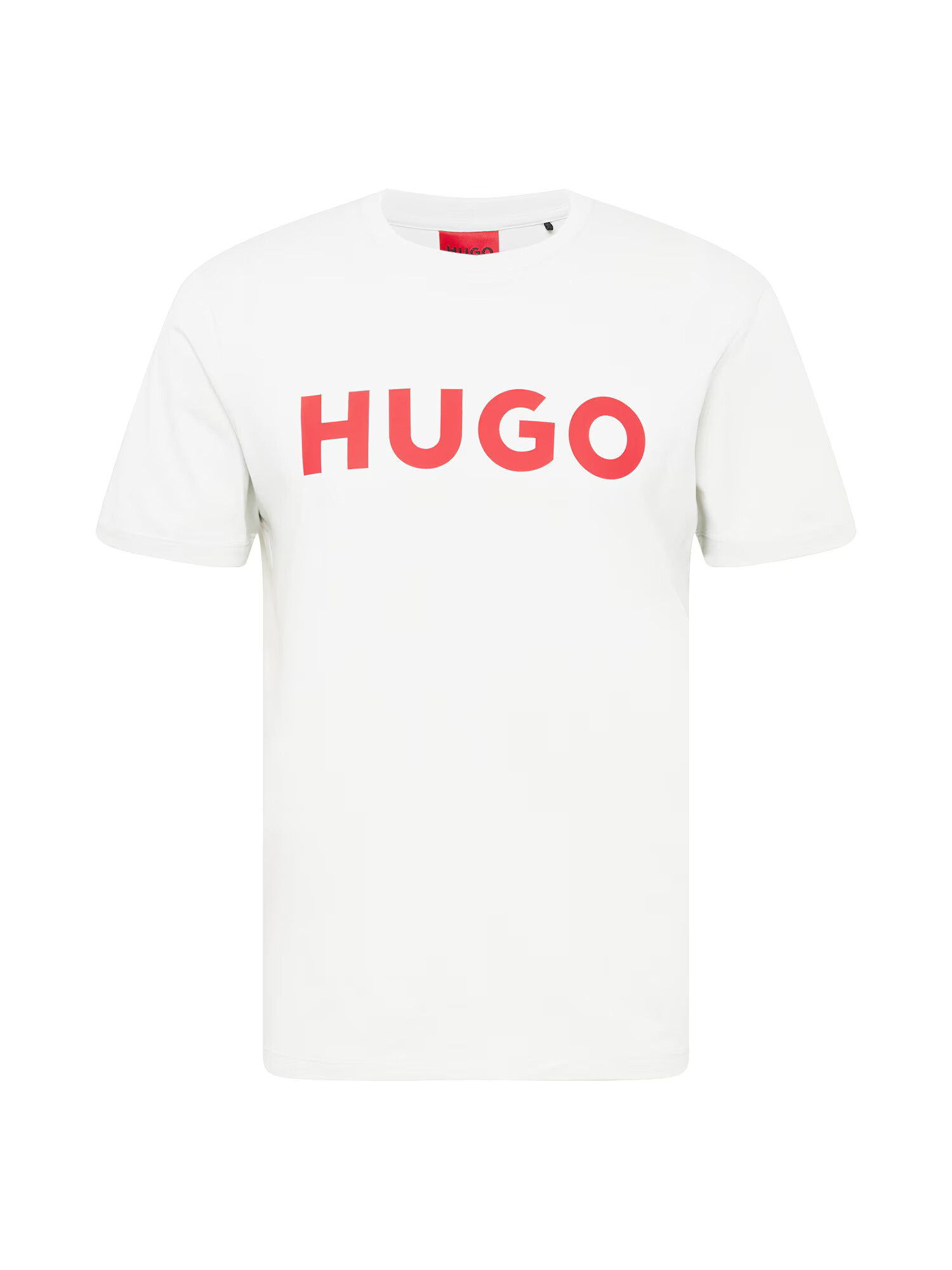 HUGO Tricou 'Dulivio' verde pastel / roșu deschis - Pled.ro