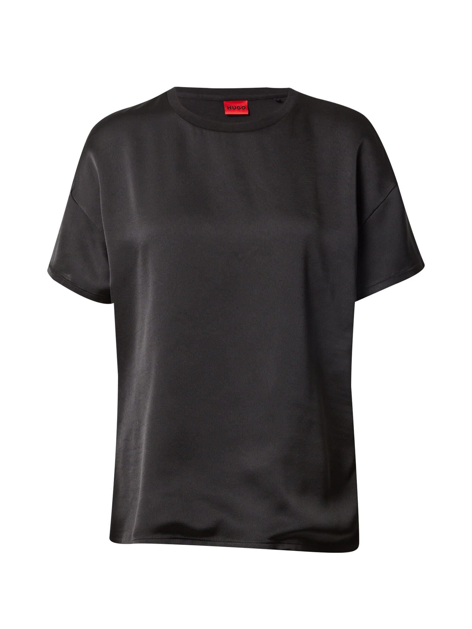 HUGO Red Tricou 'Smart Crew' negru - Pled.ro