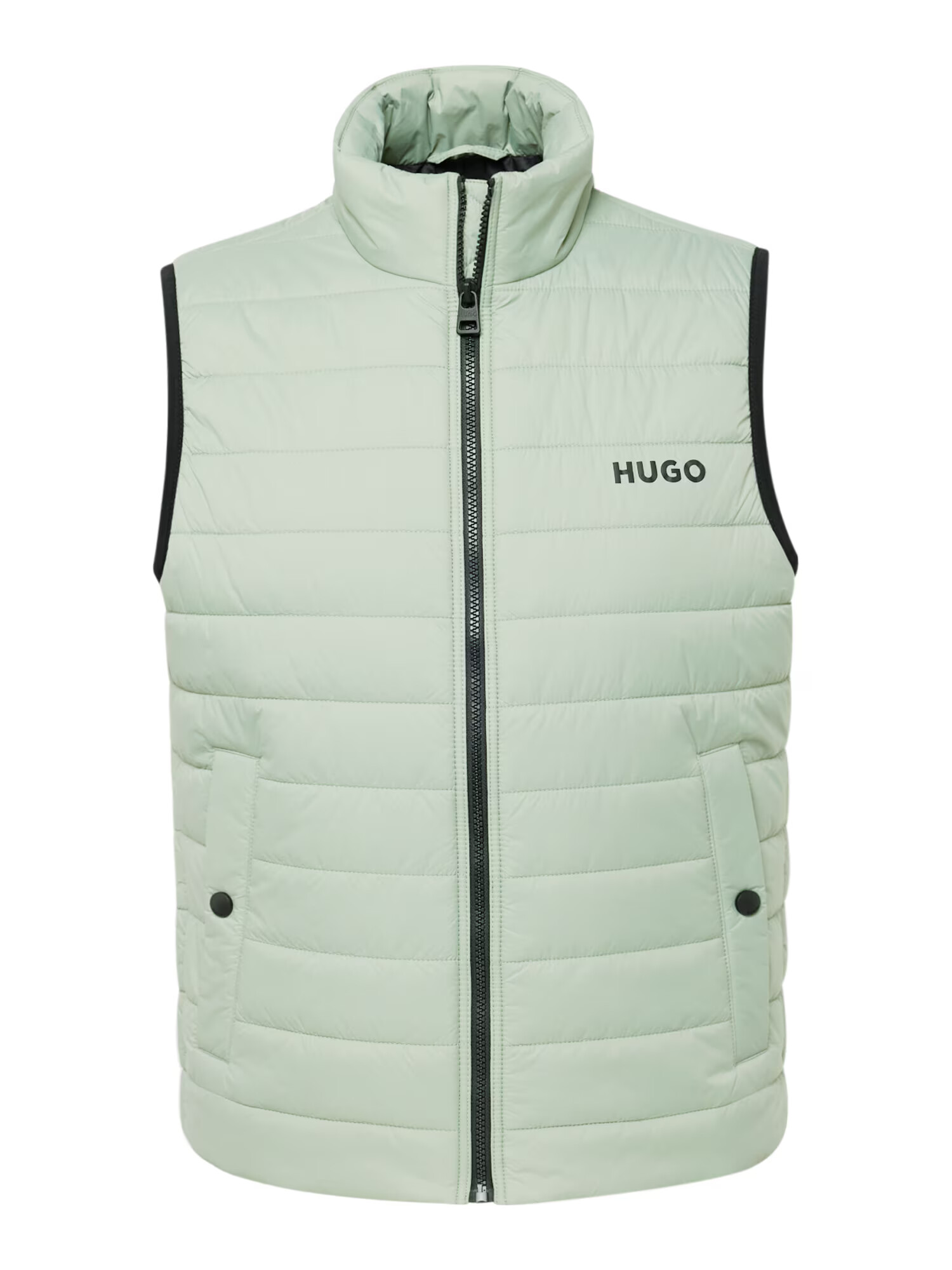 HUGO Red Vestă 'Bentino' verde pastel / negru - Pled.ro