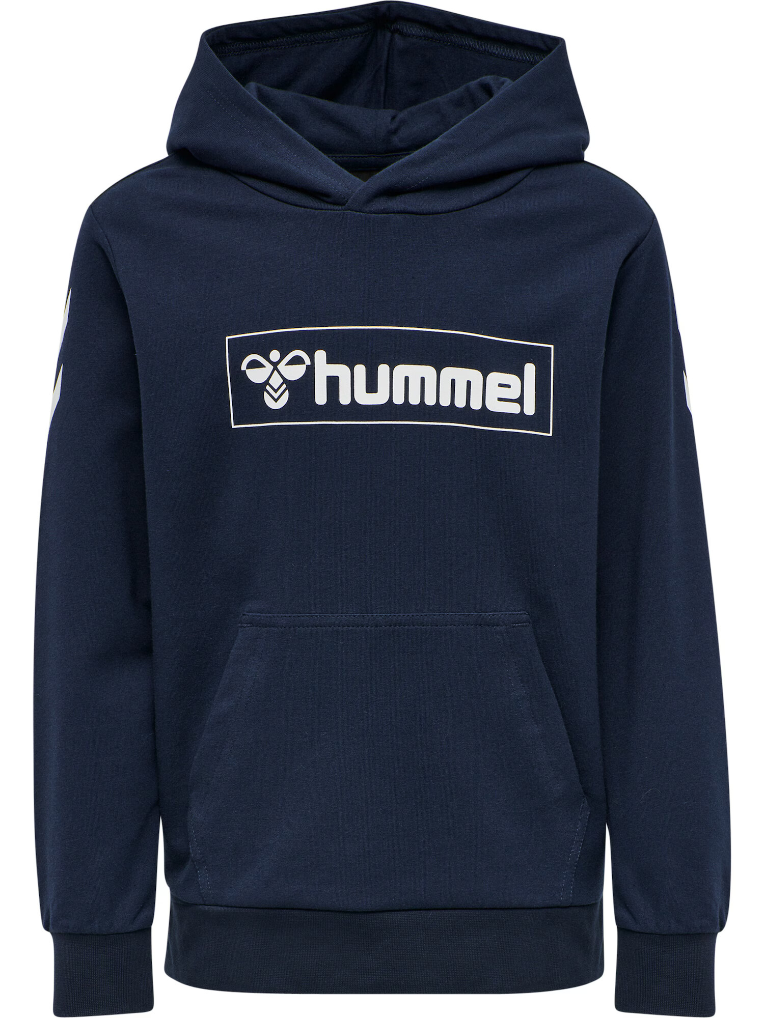 Hummel Bluză de molton bleumarin / alb - Pled.ro