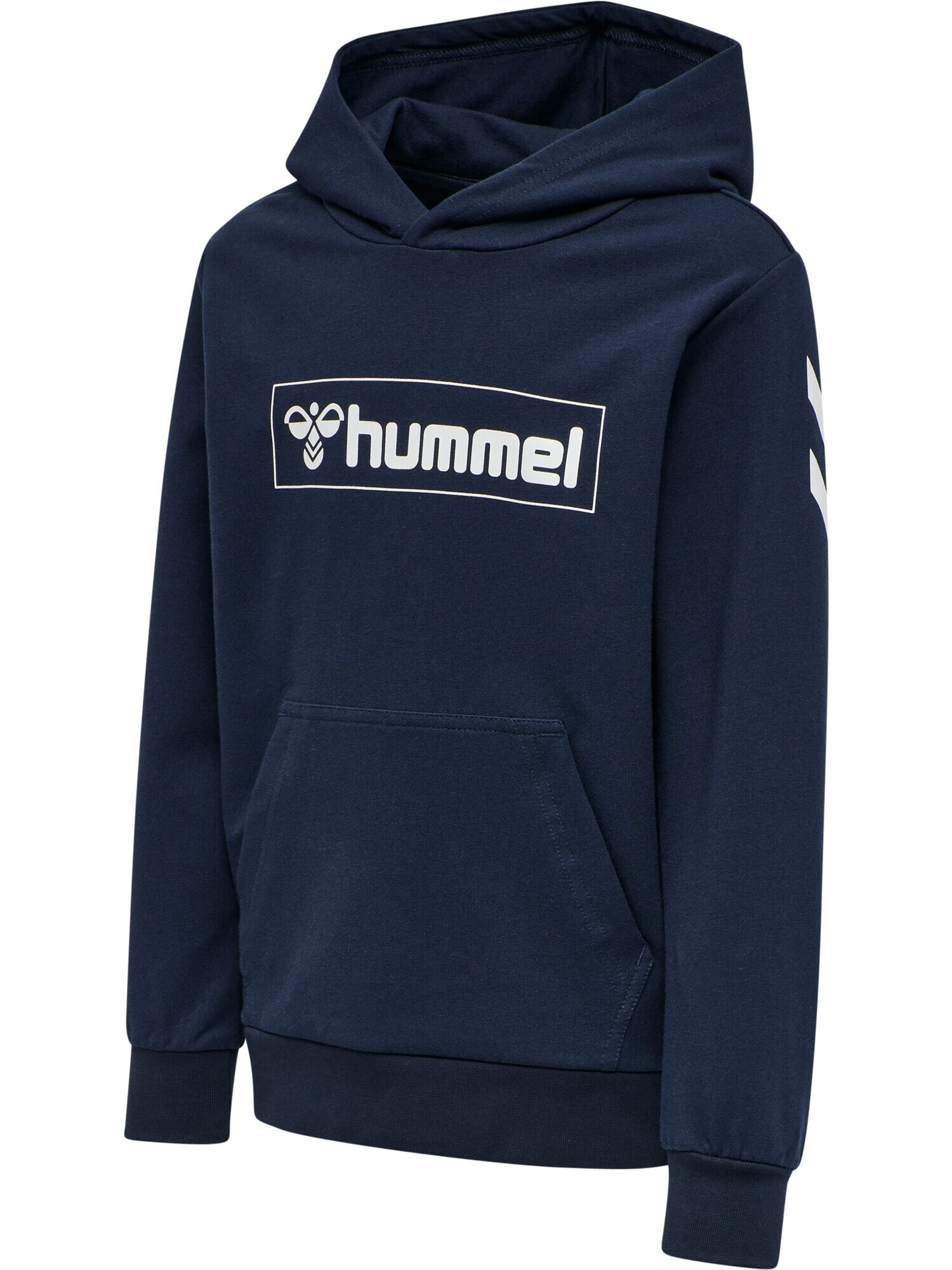 Hummel Bluză de molton bleumarin / alb - Pled.ro