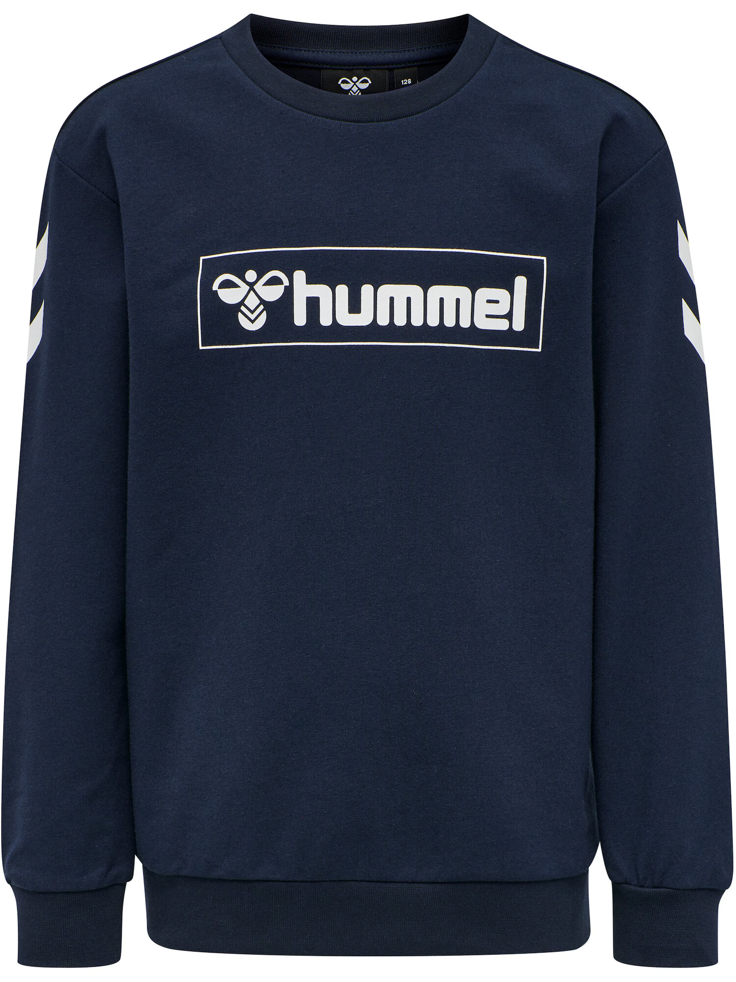 Hummel Bluză de molton bleumarin / alb - Pled.ro