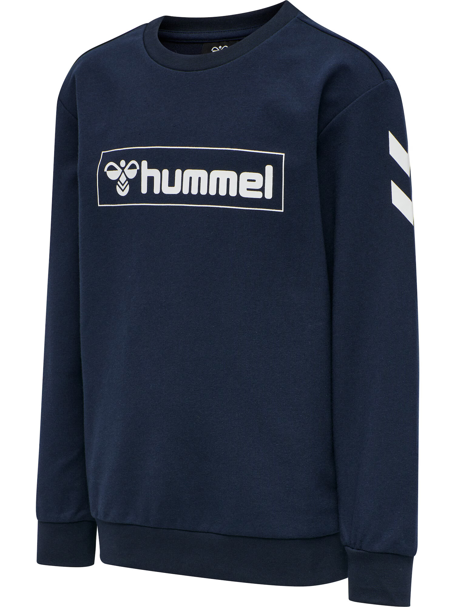 Hummel Bluză de molton bleumarin / alb - Pled.ro