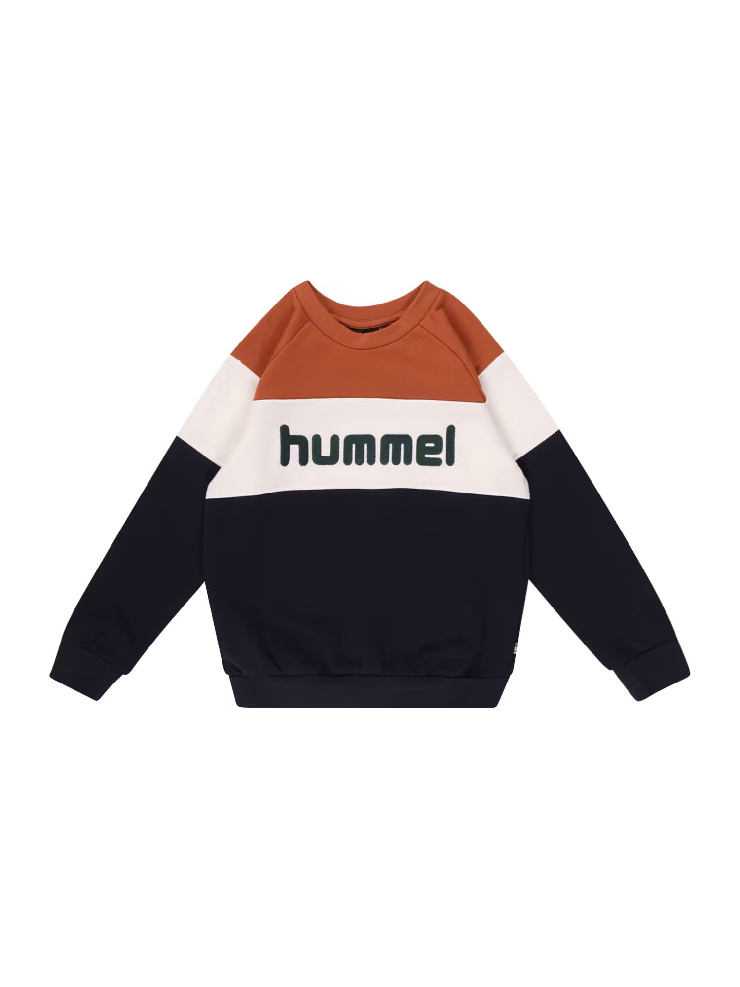 Hummel Bluză de molton bleumarin / maro pueblo / negru / alb murdar - Pled.ro