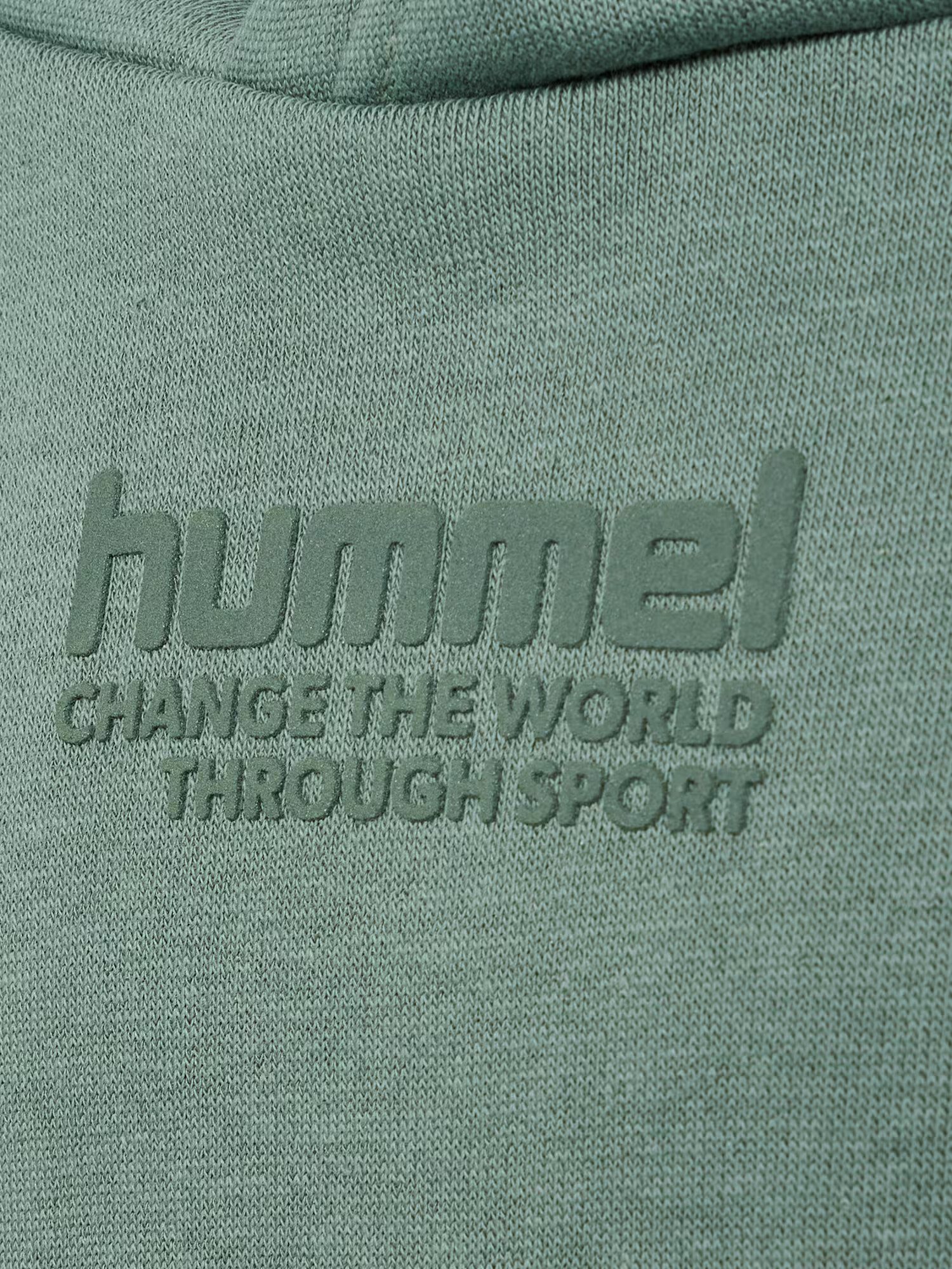 Hummel Bluză de molton 'PURE' verde smarald - Pled.ro