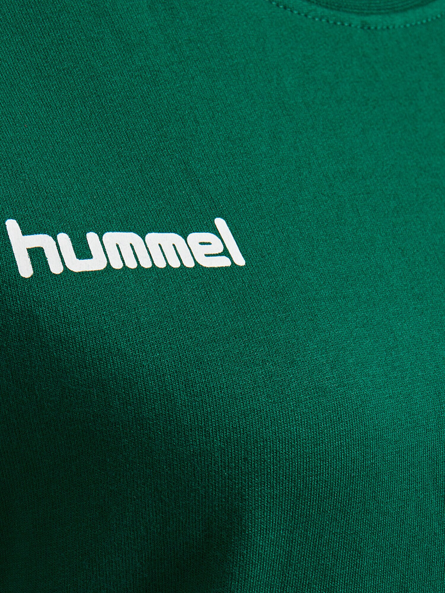 Hummel Hanorac sport verde închis / alb - Pled.ro