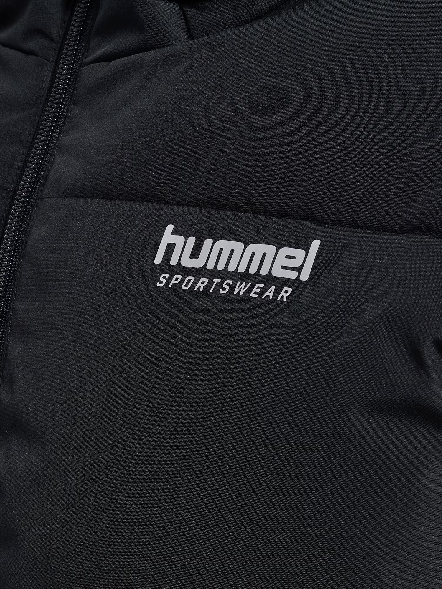 Hummel Geacă sport 'LGC ROBERT' negru / alb - Pled.ro