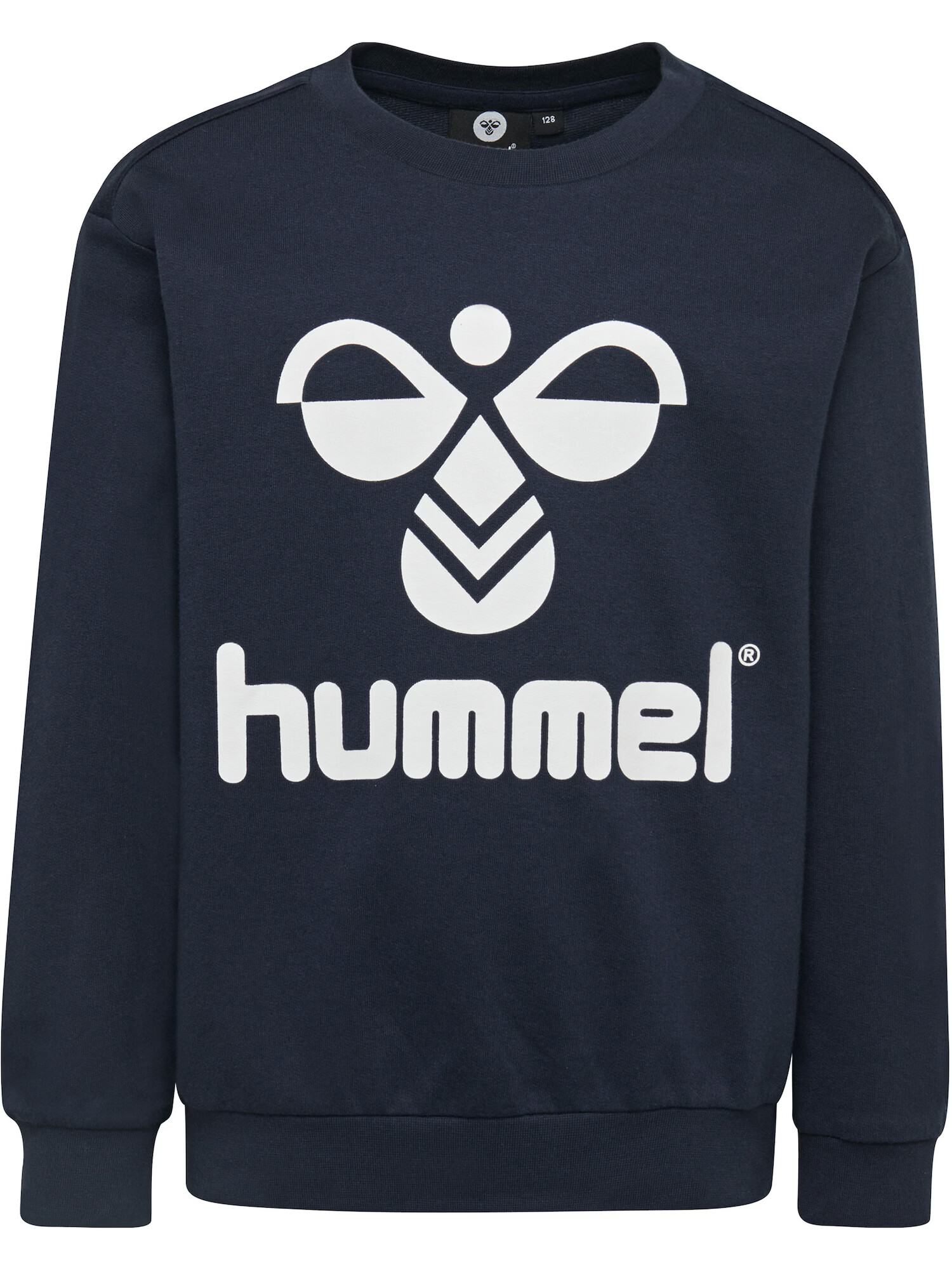 Hummel Bluză de molton bleumarin / alb - Pled.ro