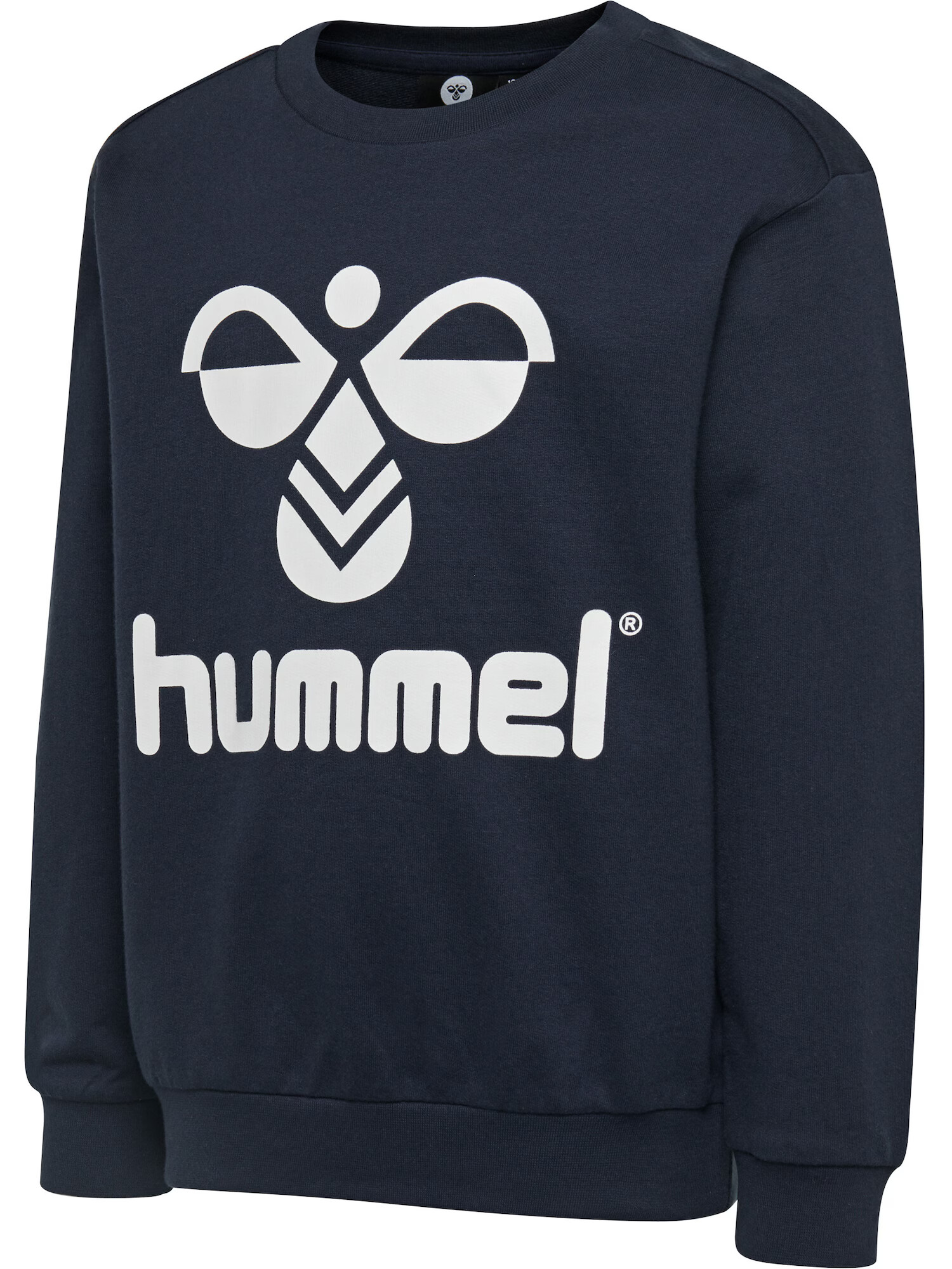 Hummel Bluză de molton bleumarin / alb - Pled.ro