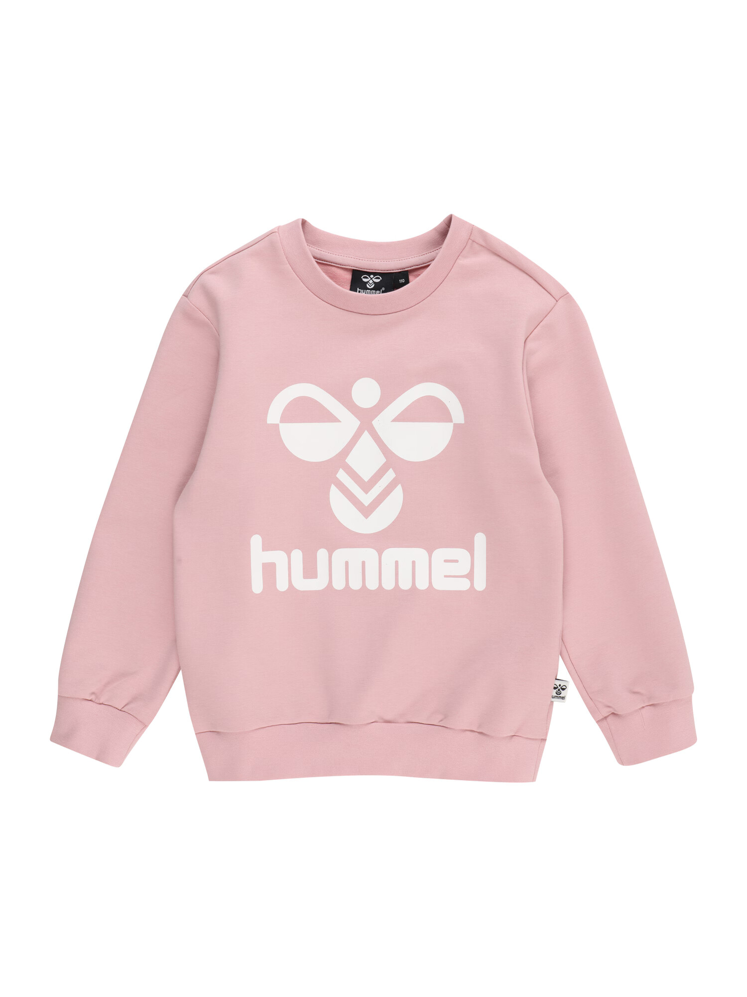 Hummel Bluză de molton 'Dos' rosé / alb - Pled.ro