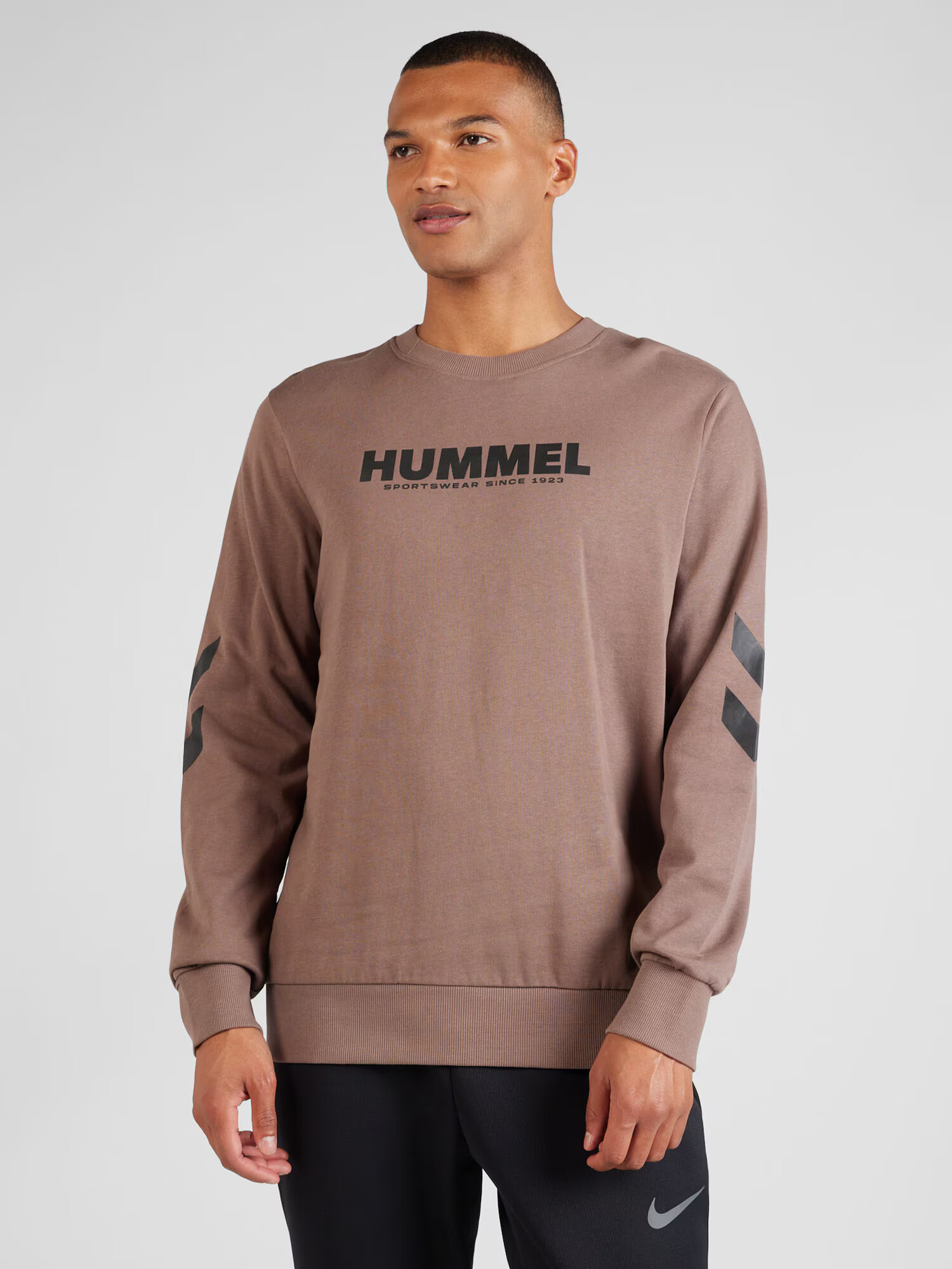 Hummel Hanorac sport 'LEGACY' pământiu / negru - Pled.ro