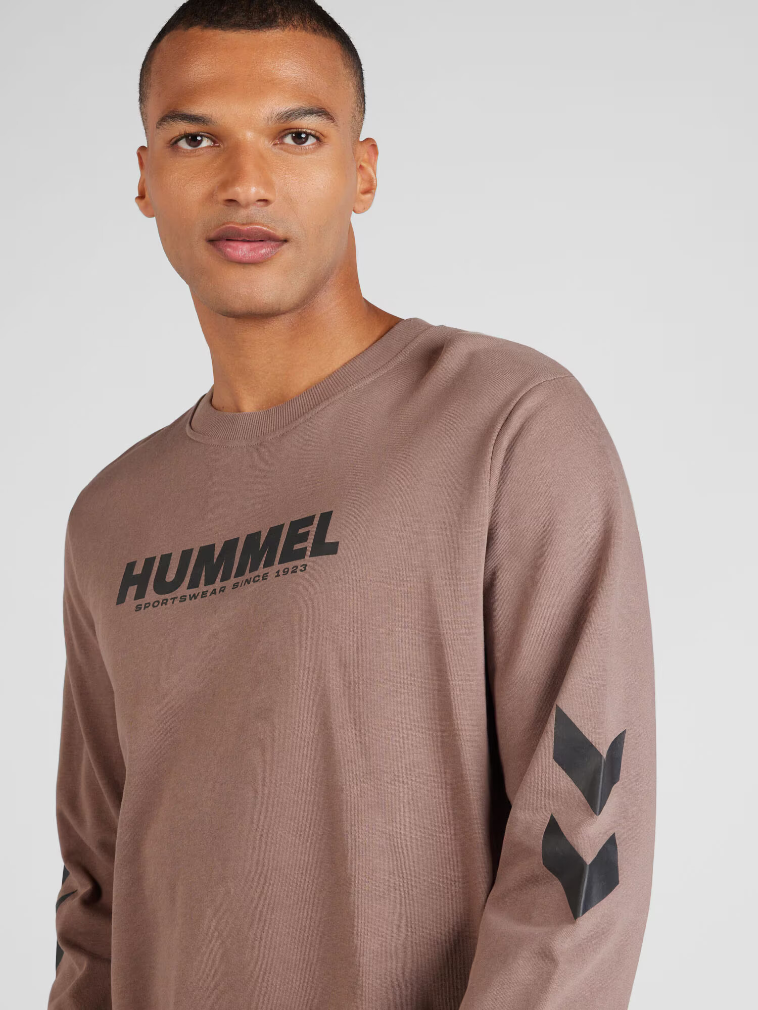 Hummel Hanorac sport 'LEGACY' pământiu / negru - Pled.ro