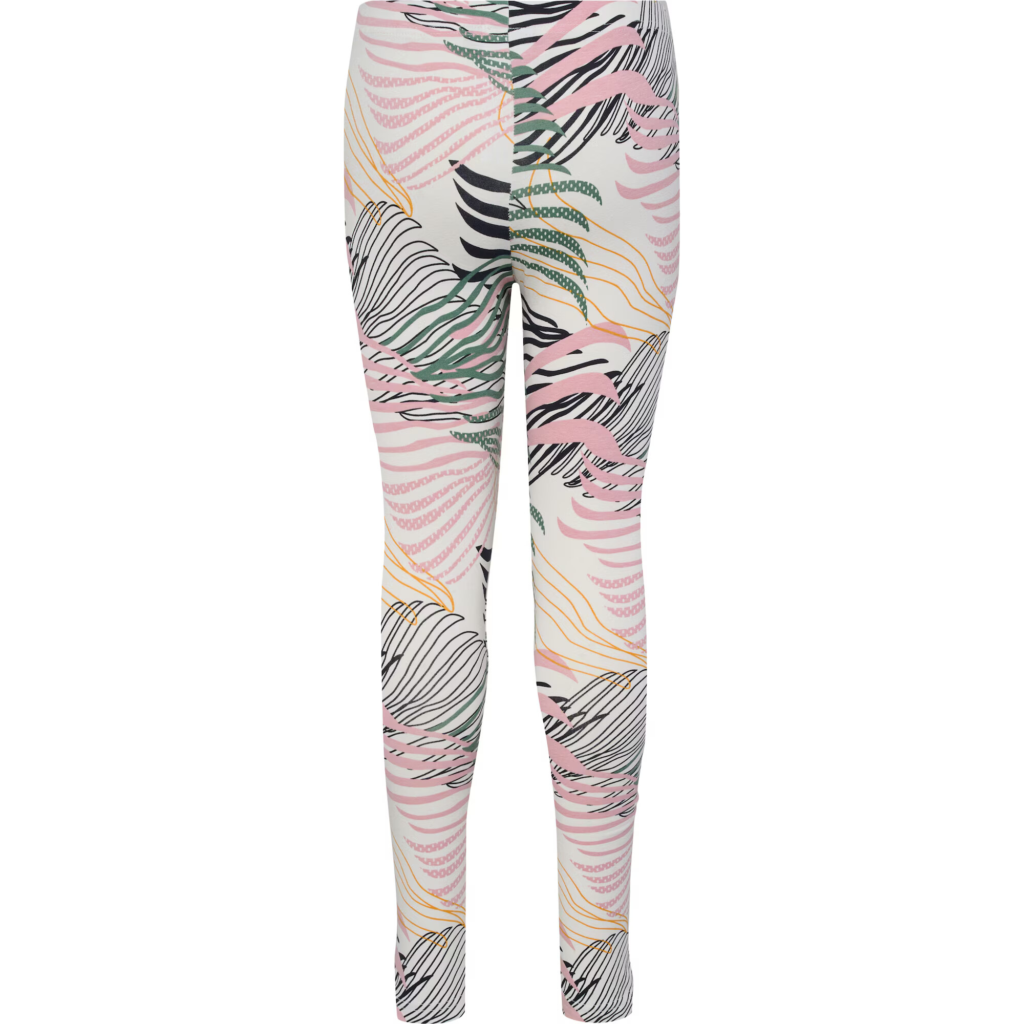 Hummel Leggings 'Alice' verde închis / roz deschis / negru / alb - Pled.ro