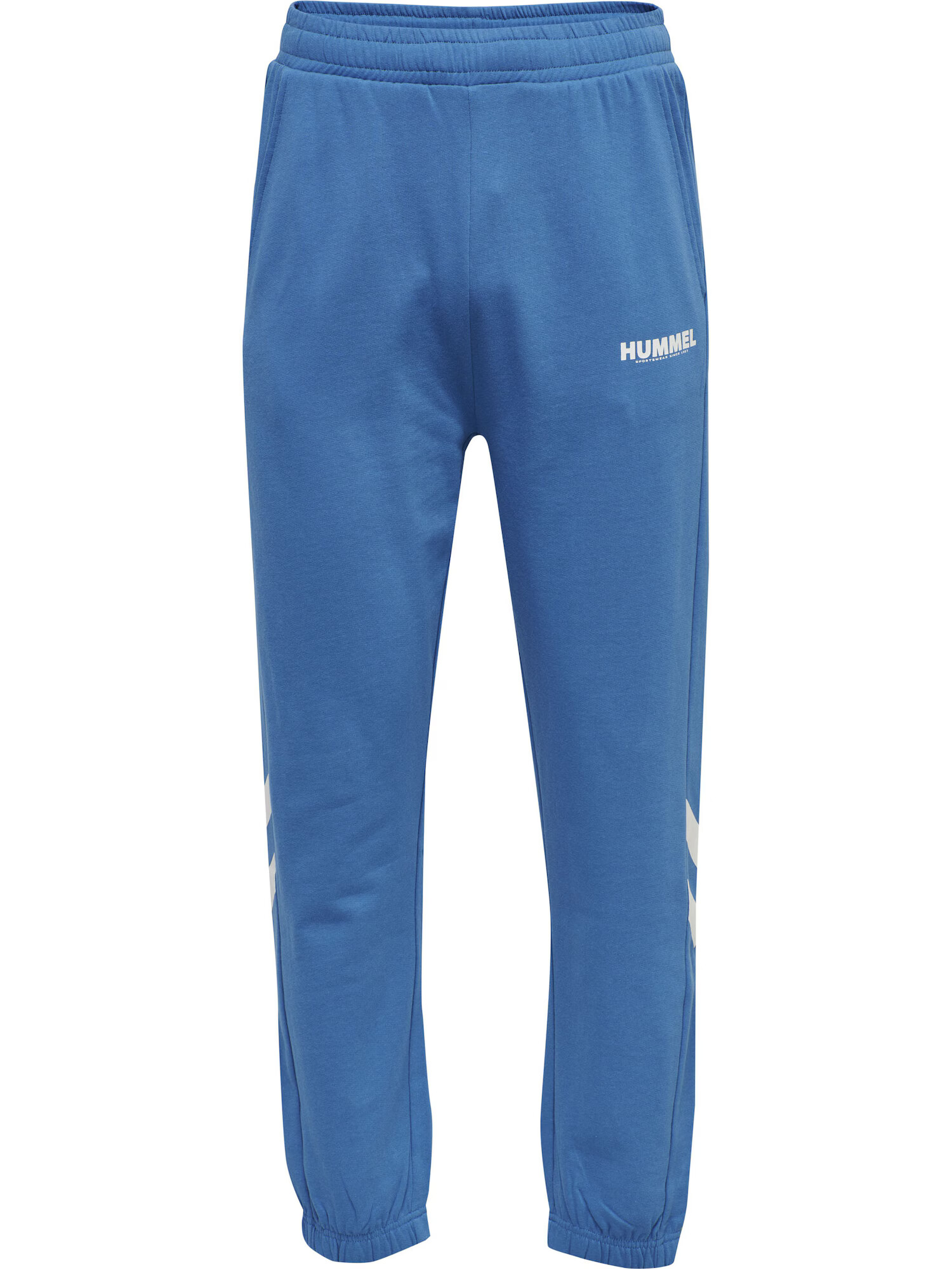 Hummel Pantaloni sport albastru închis / alb - Pled.ro