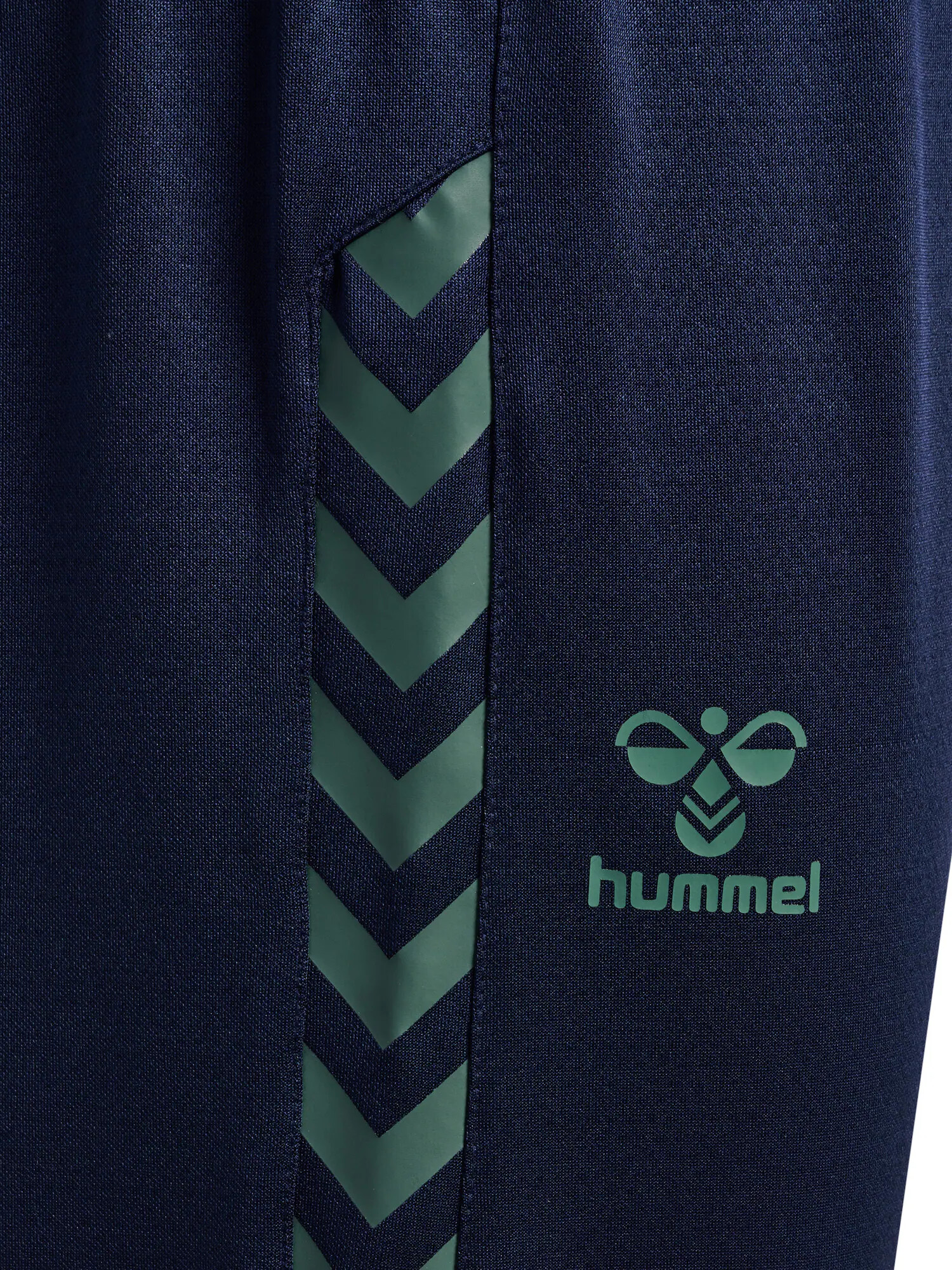 Hummel Pantaloni sport albastru închis / verde - Pled.ro