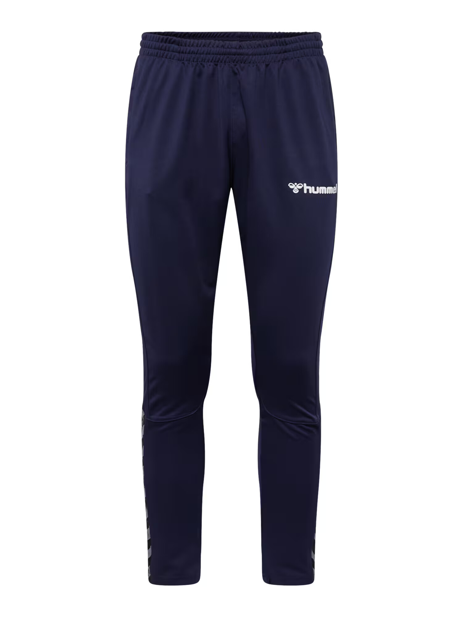 Hummel Pantaloni sport albastru marin / alb - Pled.ro