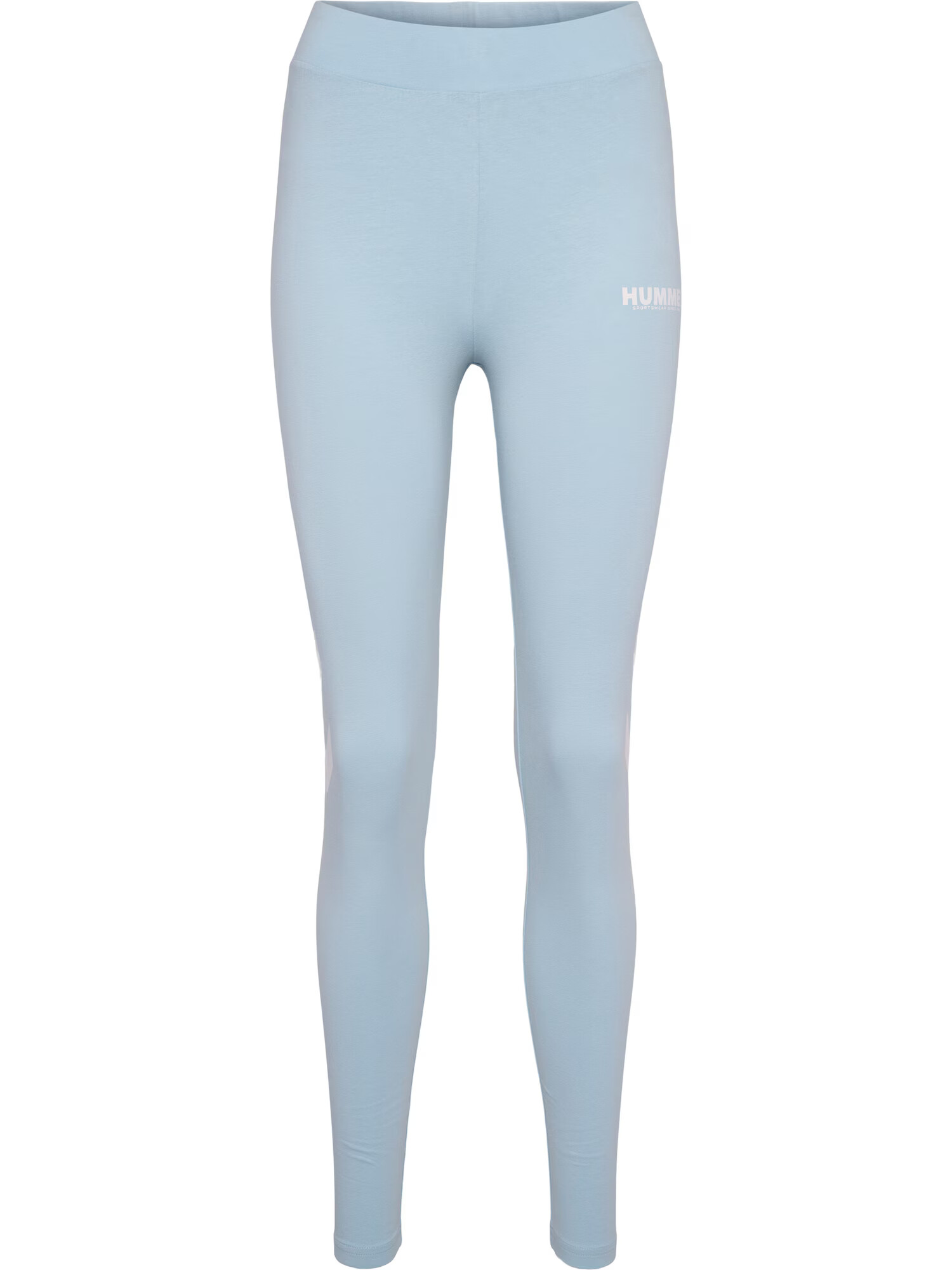 Hummel Pantaloni sport albastru pastel / alb - Pled.ro