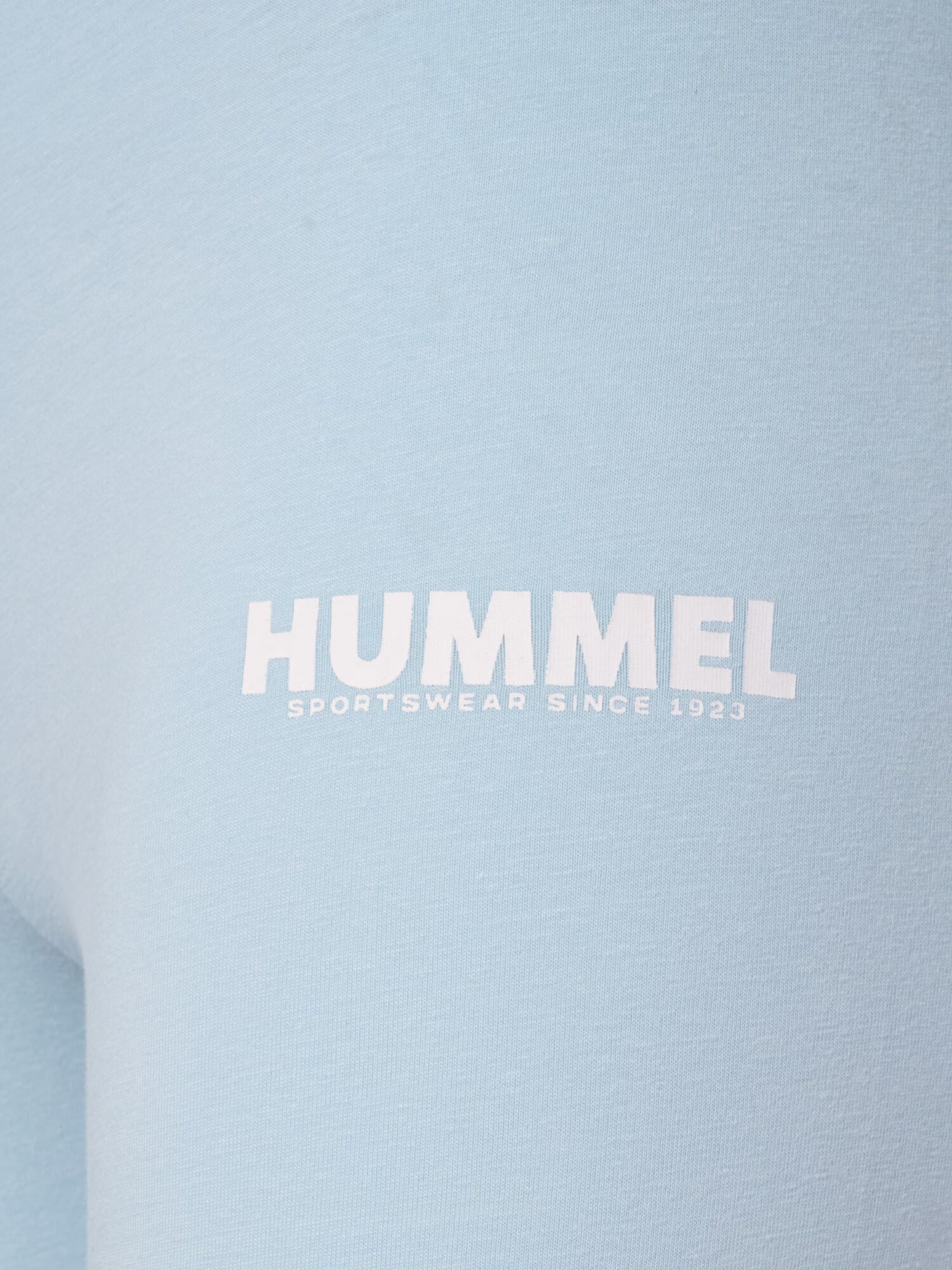 Hummel Pantaloni sport albastru pastel / alb - Pled.ro