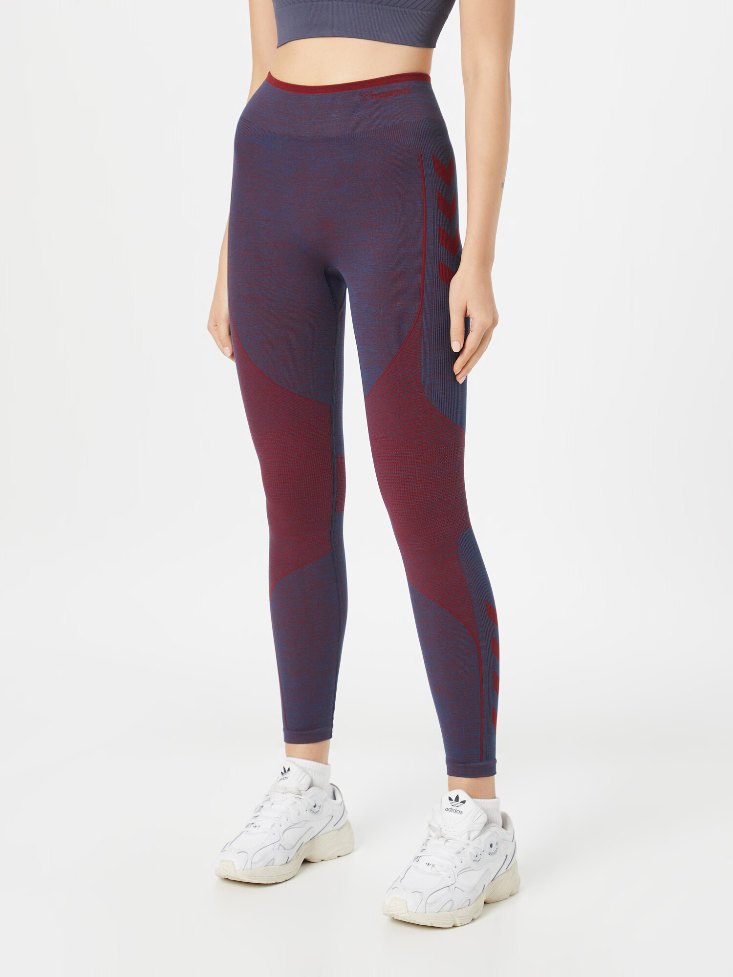 Hummel Pantaloni sport 'ALY' albastru amestec / roșu vin - Pled.ro