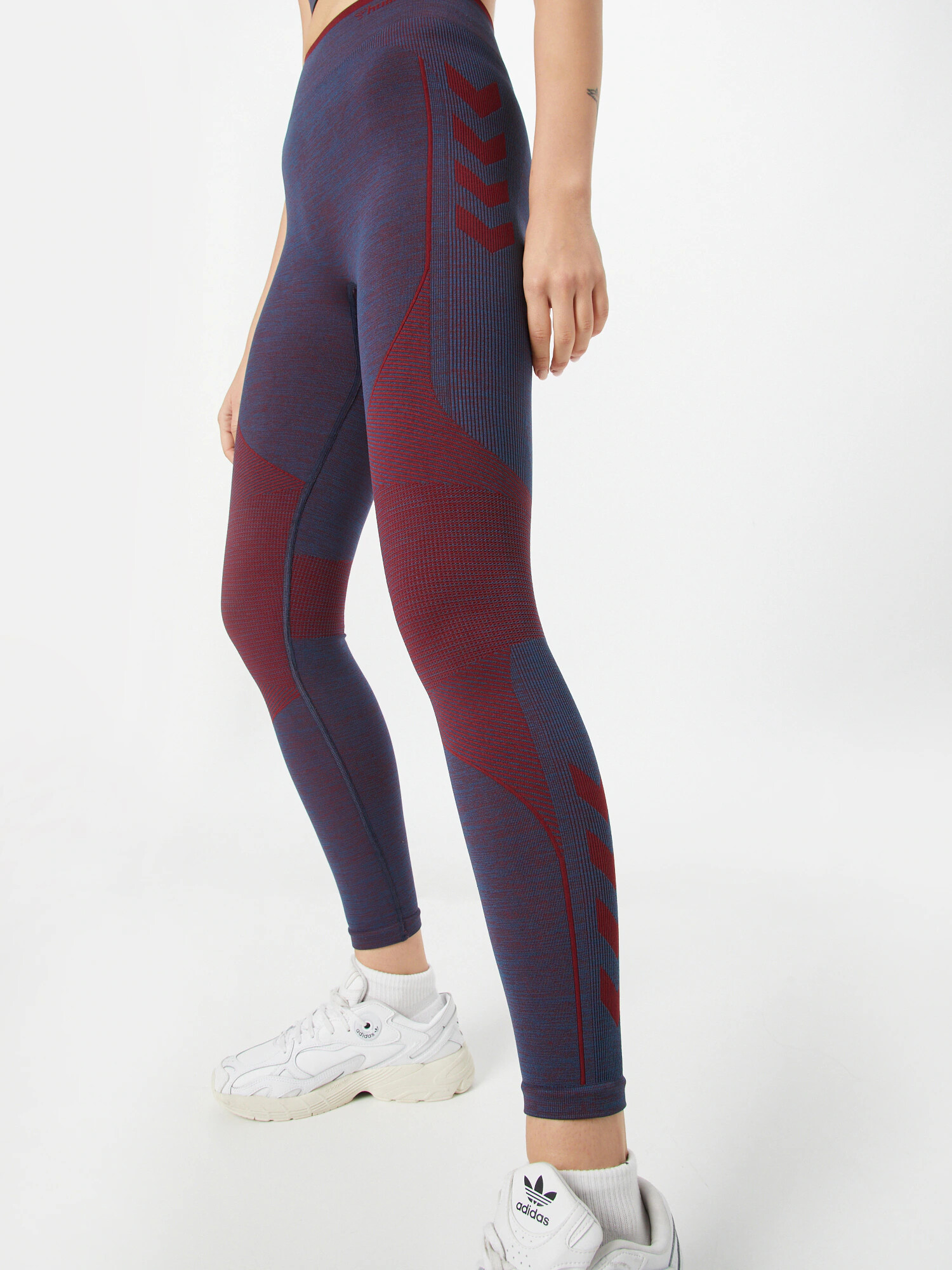 Hummel Pantaloni sport 'ALY' albastru amestec / roșu vin - Pled.ro