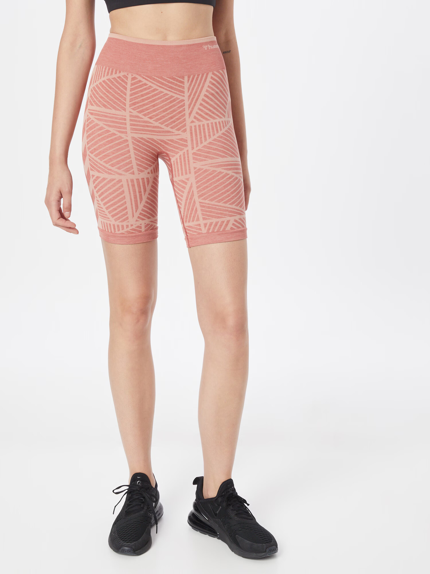 Hummel Pantaloni sport bej / rosé - Pled.ro