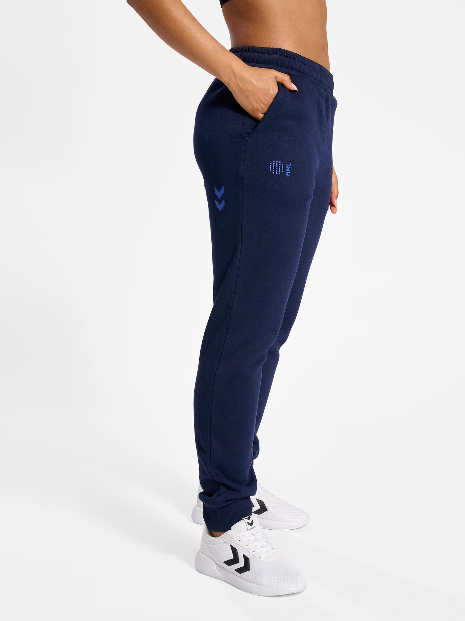 Hummel Pantaloni sport albastru noapte - Pled.ro